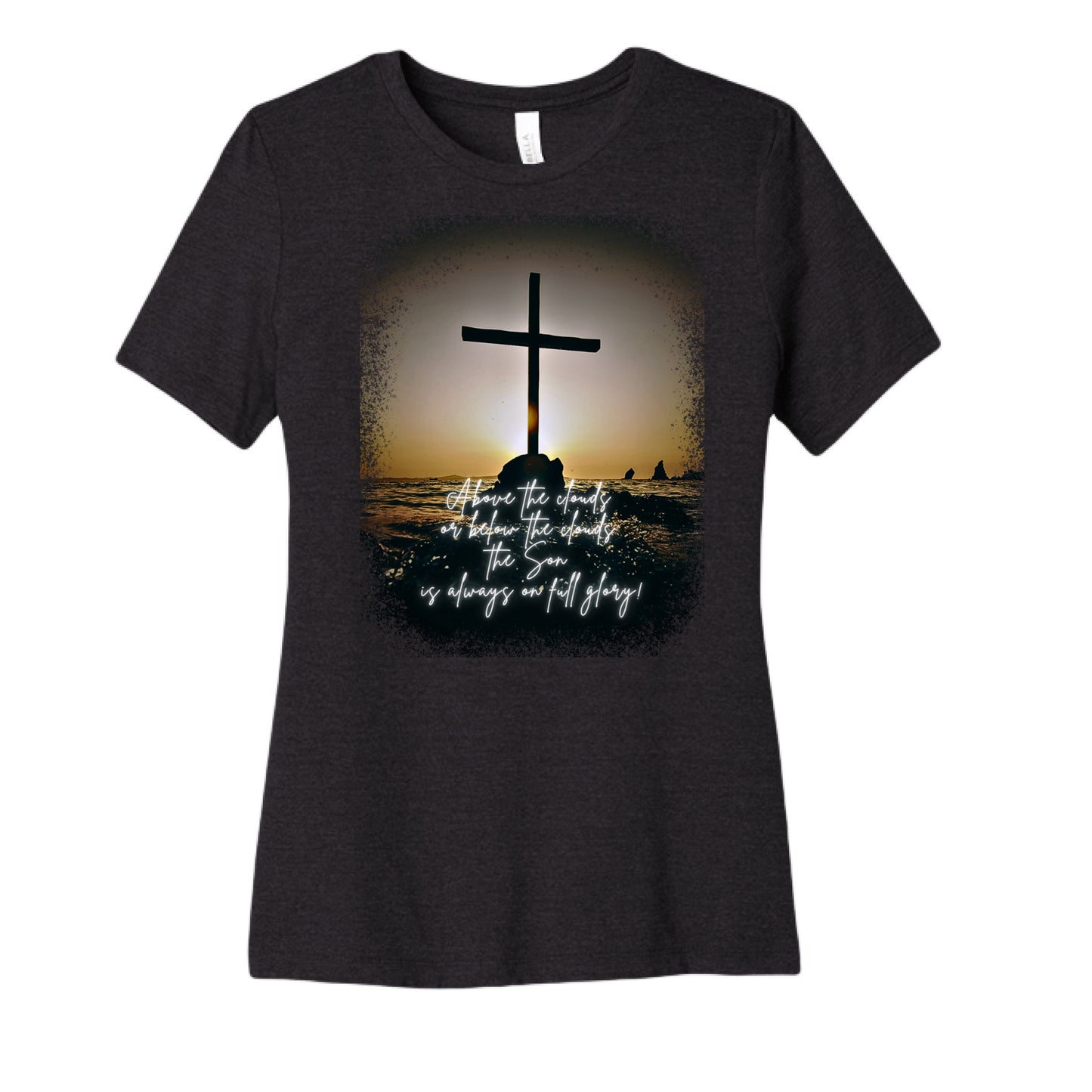 BLACK HEATHER - FRONT