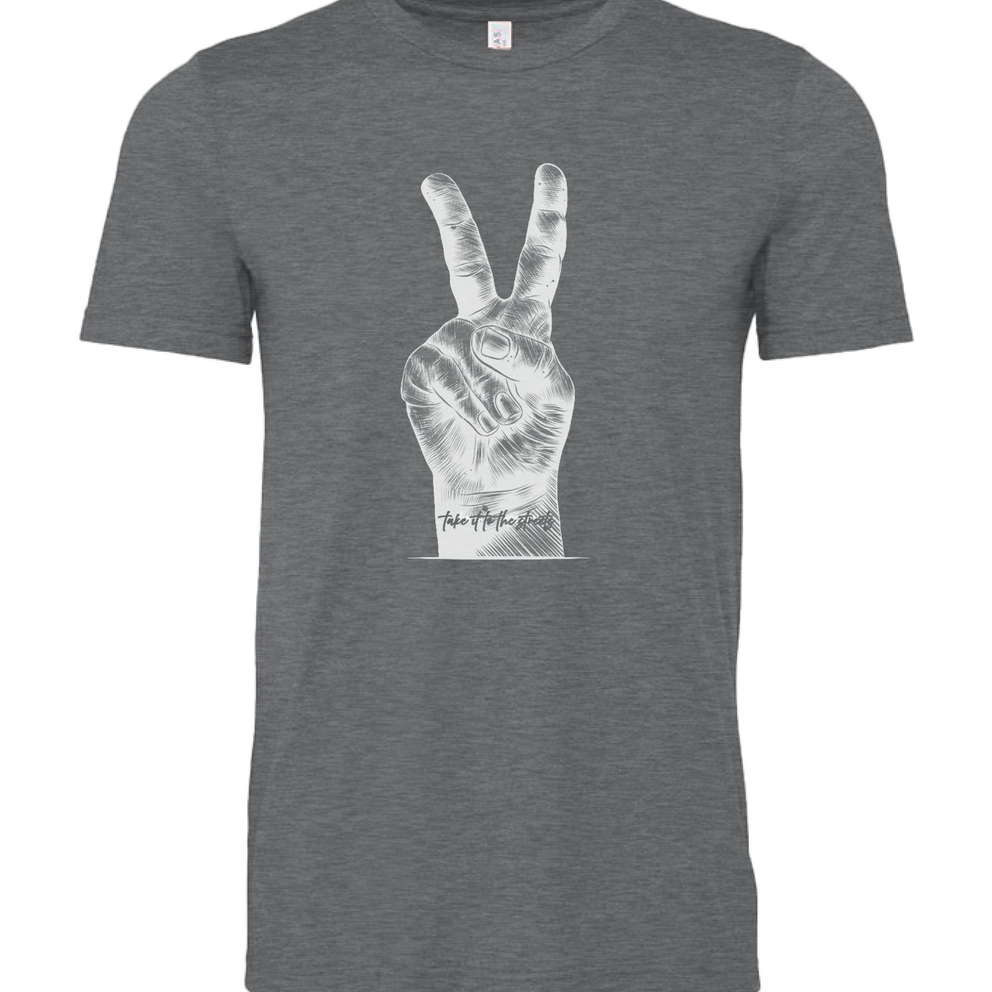 DRK GREY HEATHER - FRONT
