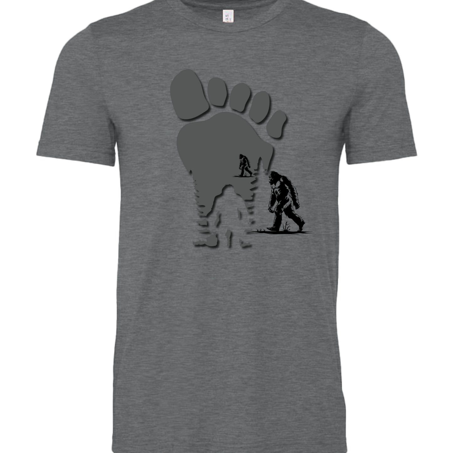 DRK GREY HEATHER - FRONT