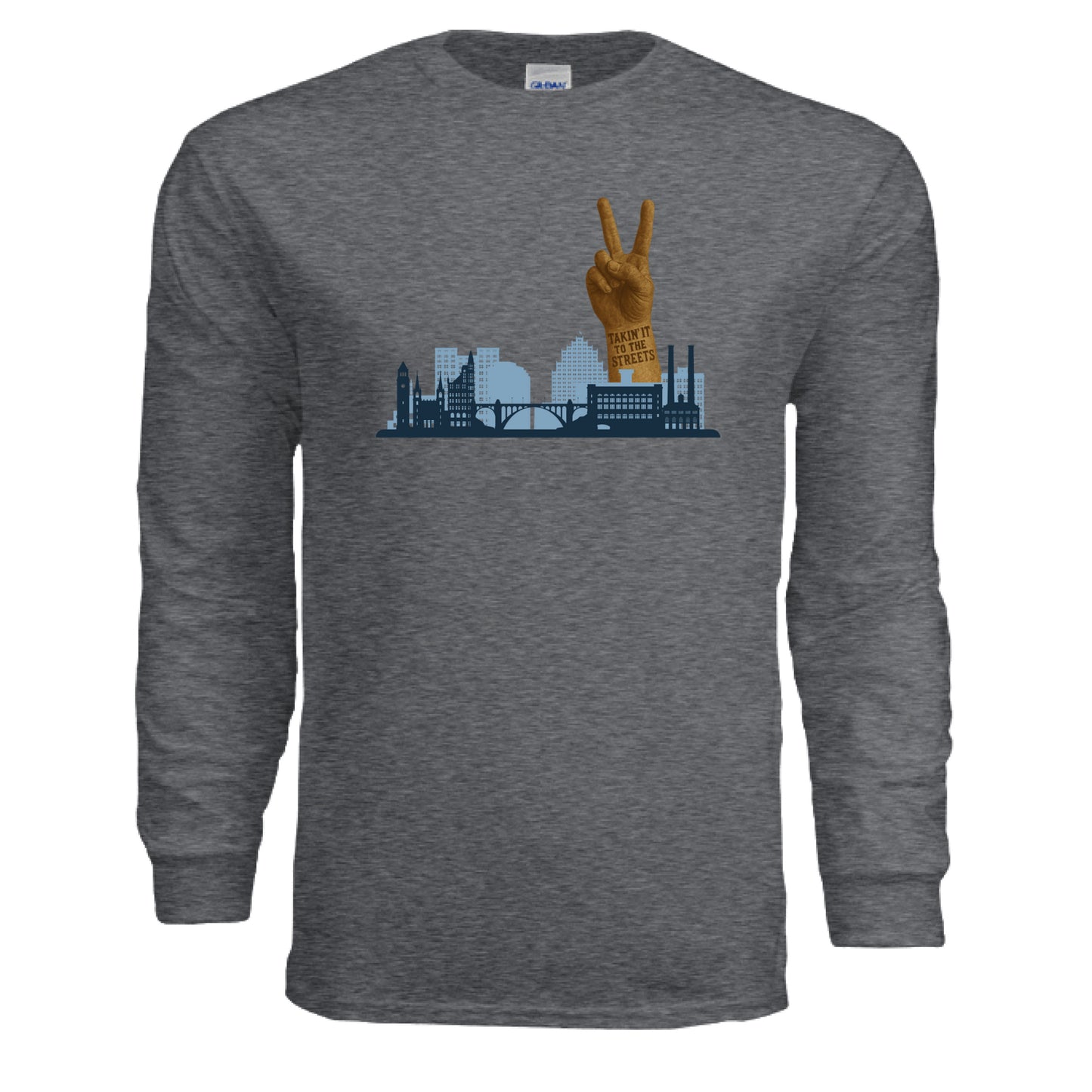 DARK HEATHER - FRONT