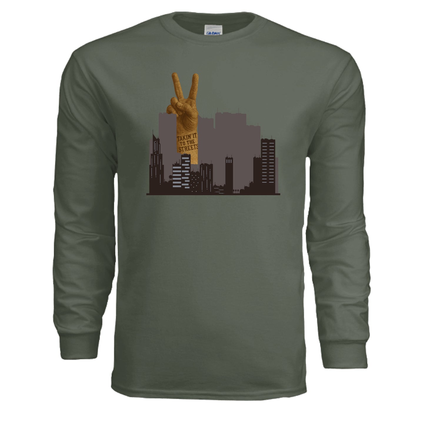 MILITARY GREEN - FRONT