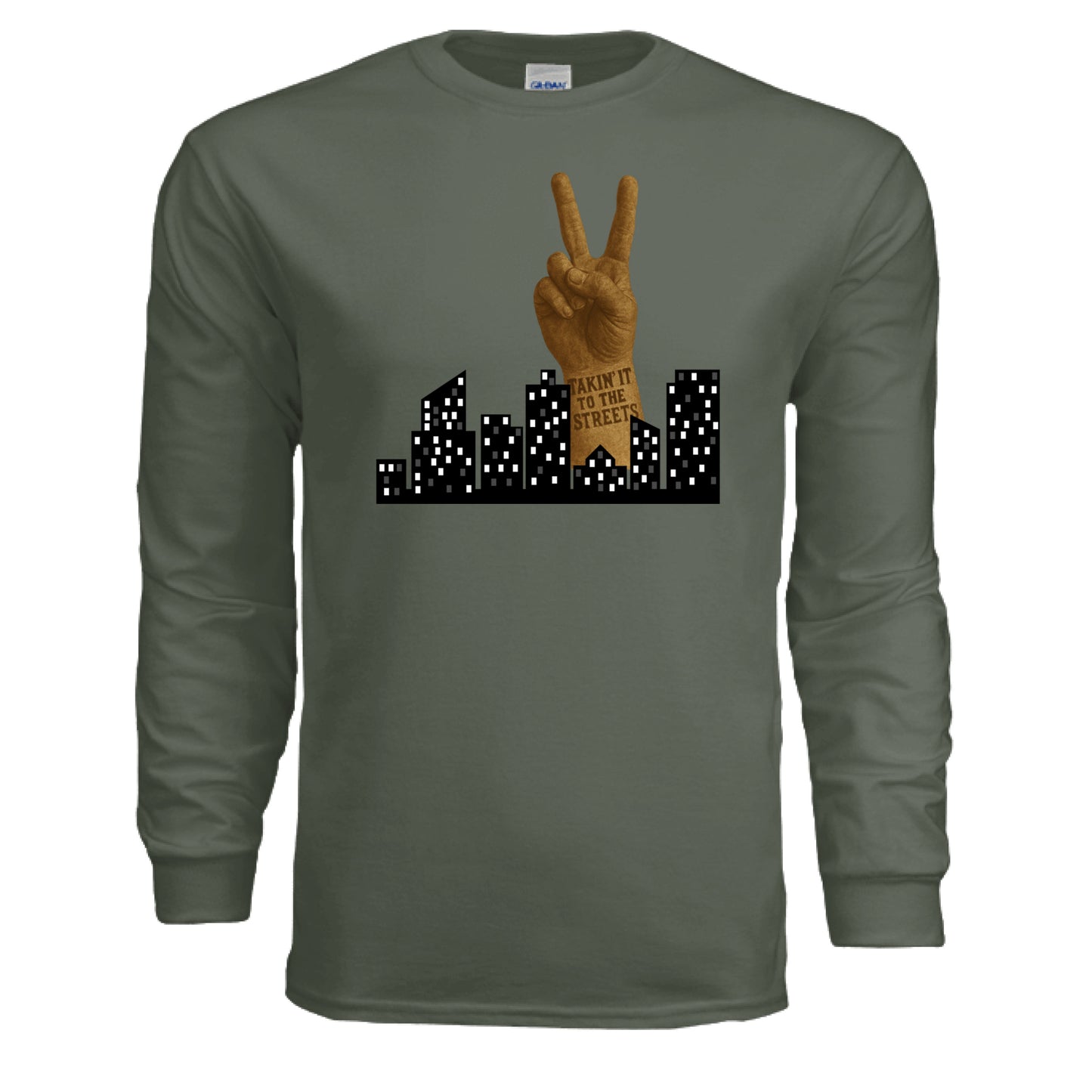 MILITARY GREEN - FRONT