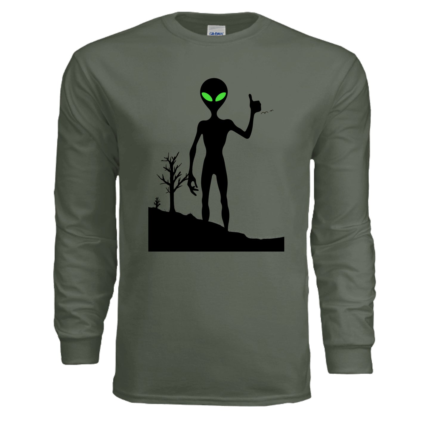 MILITARY GREEN - FRONT