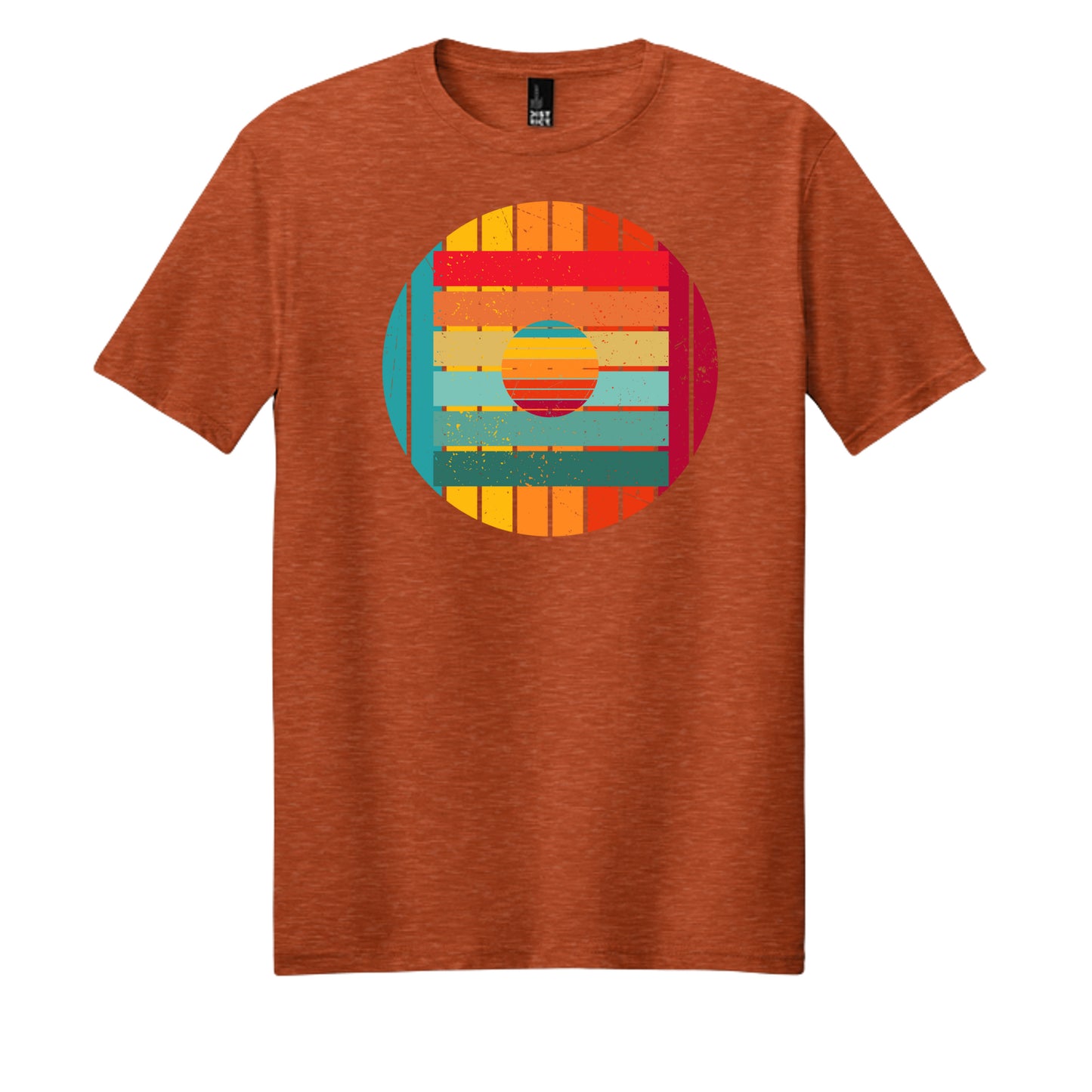 Deep Orange Heather - DM108 - FRONT