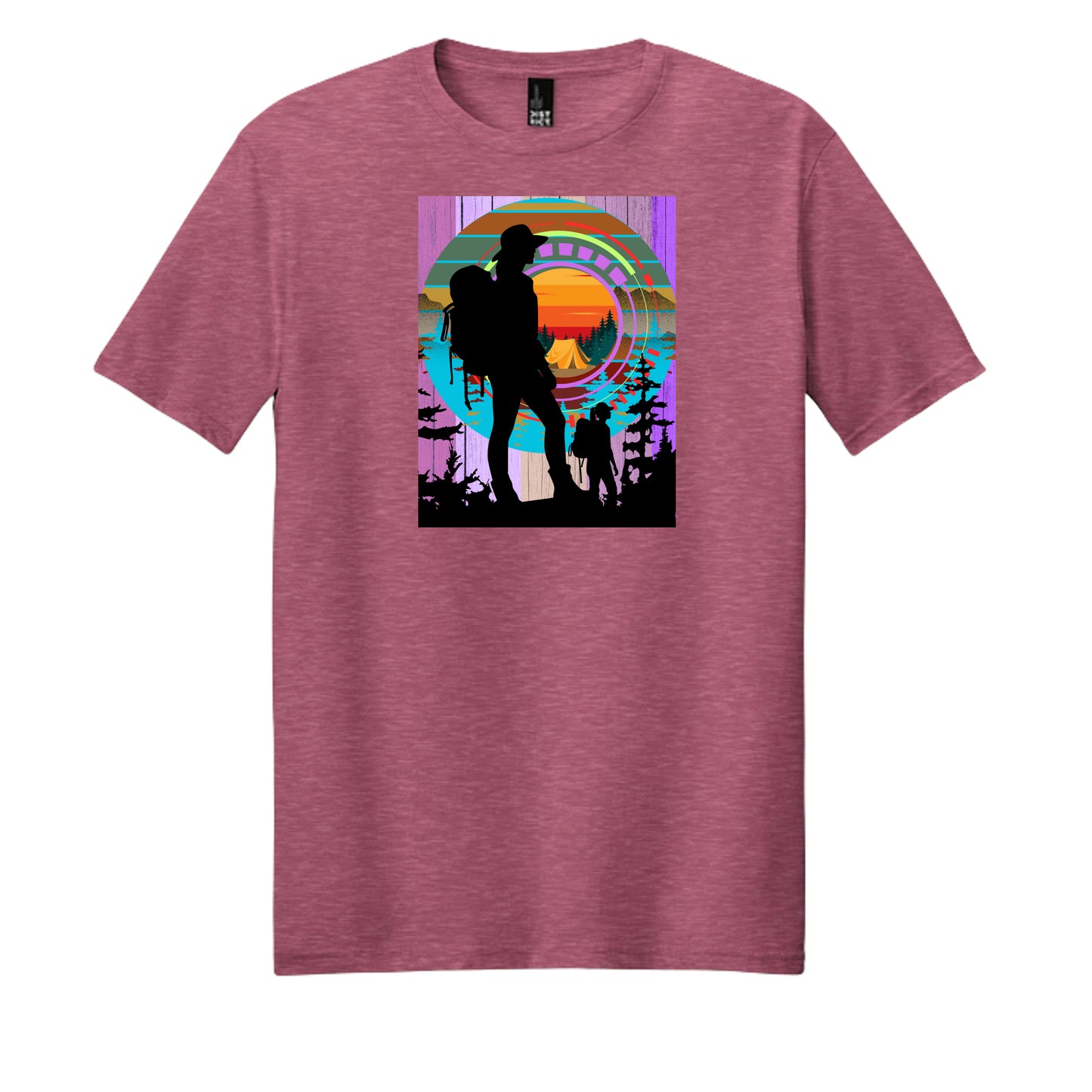 Awareness Pink Heather - DM108 - FRONT