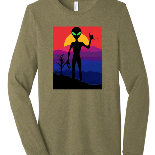 Olive Triblend - FRONT