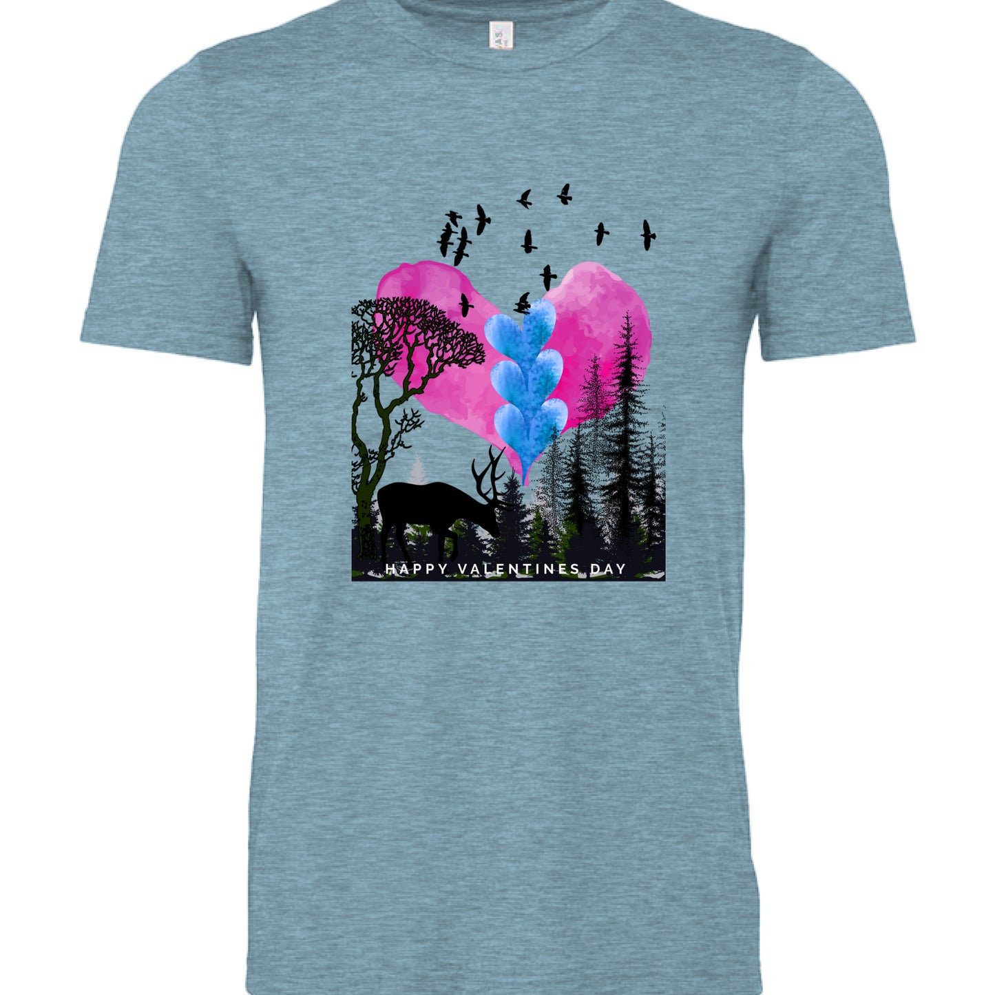 Heather Baby Blue - FRONT