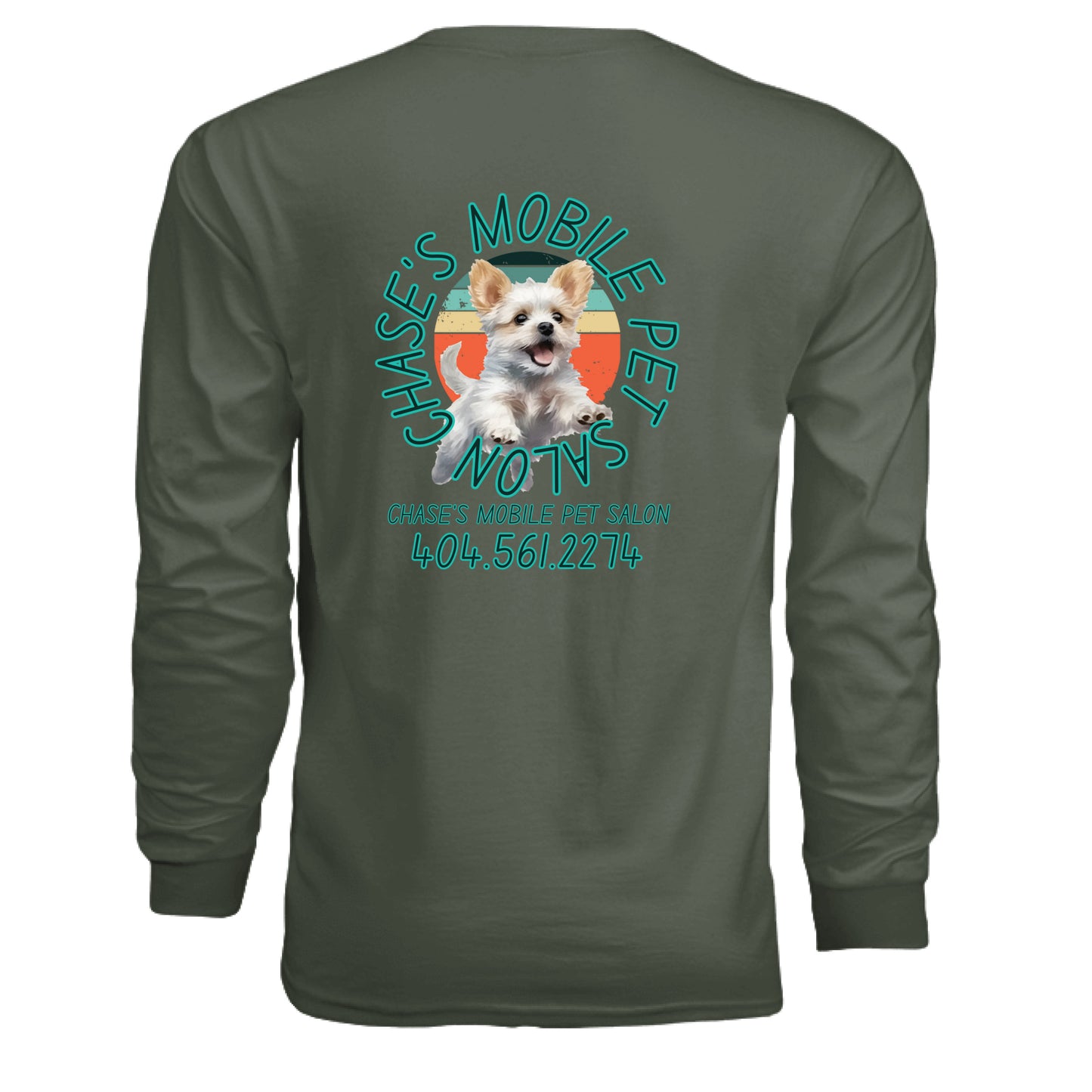 MILITARY GREEN - BACK