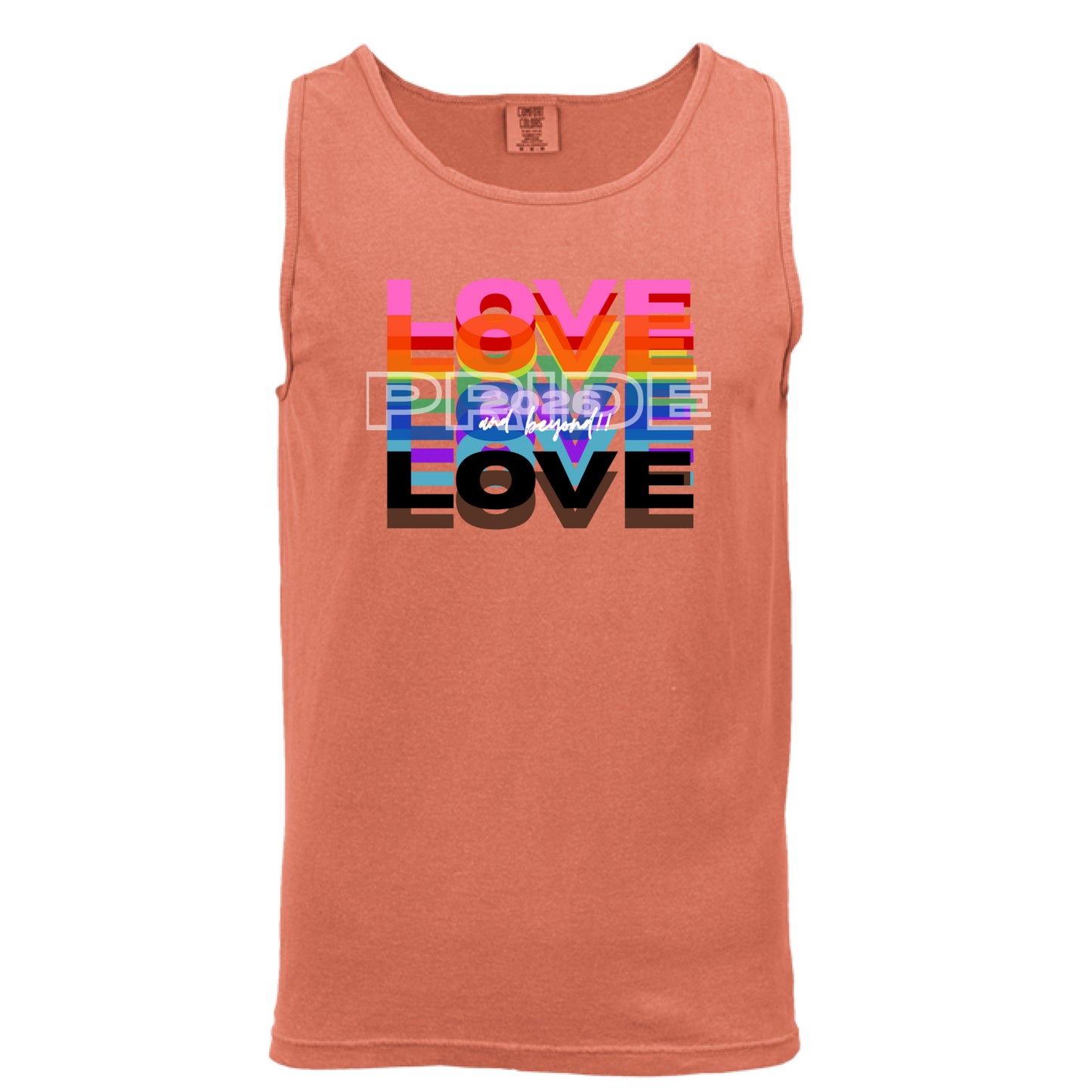 NEON RED ORANGE - FRONT