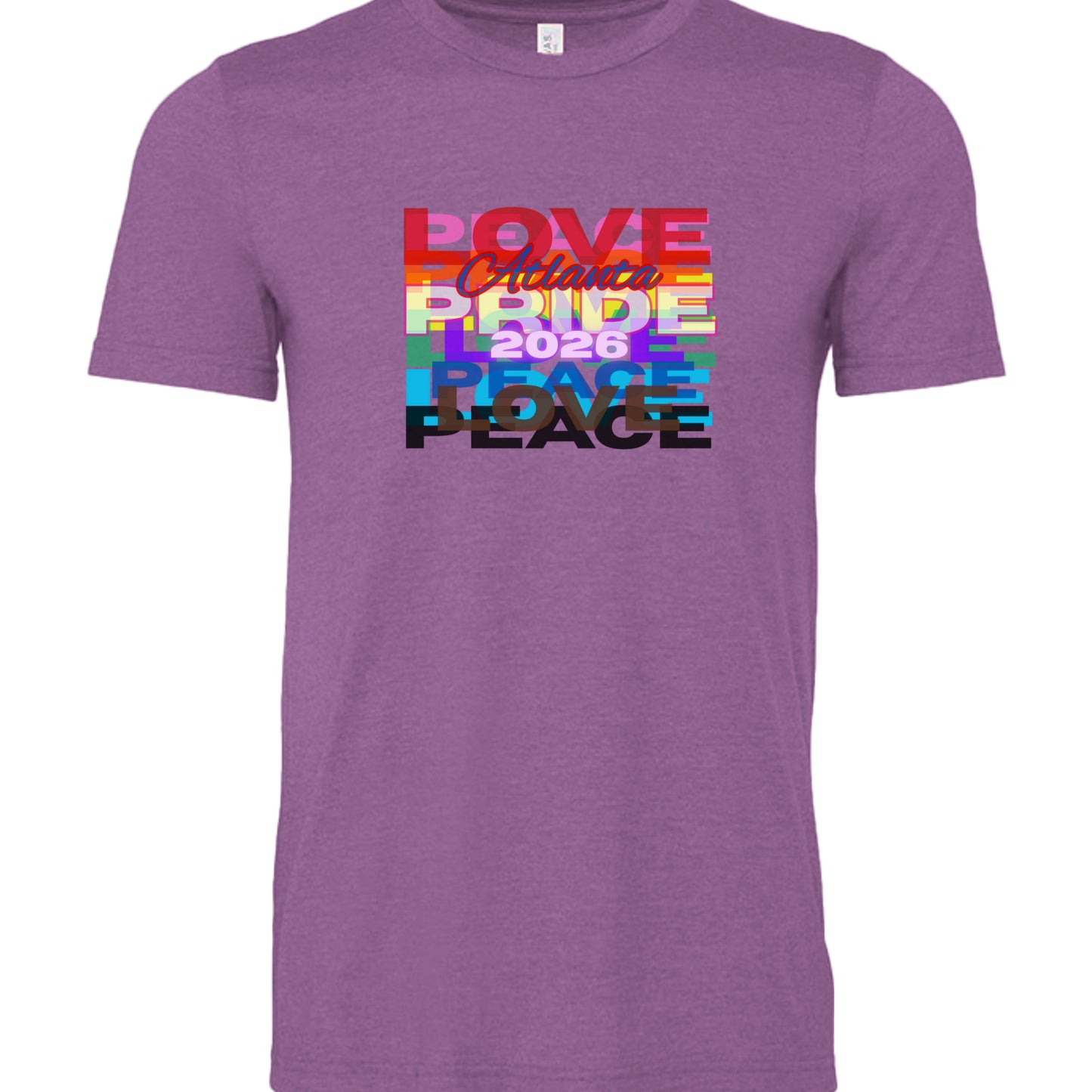 Heather Magenta - 3001CVC - FRONT