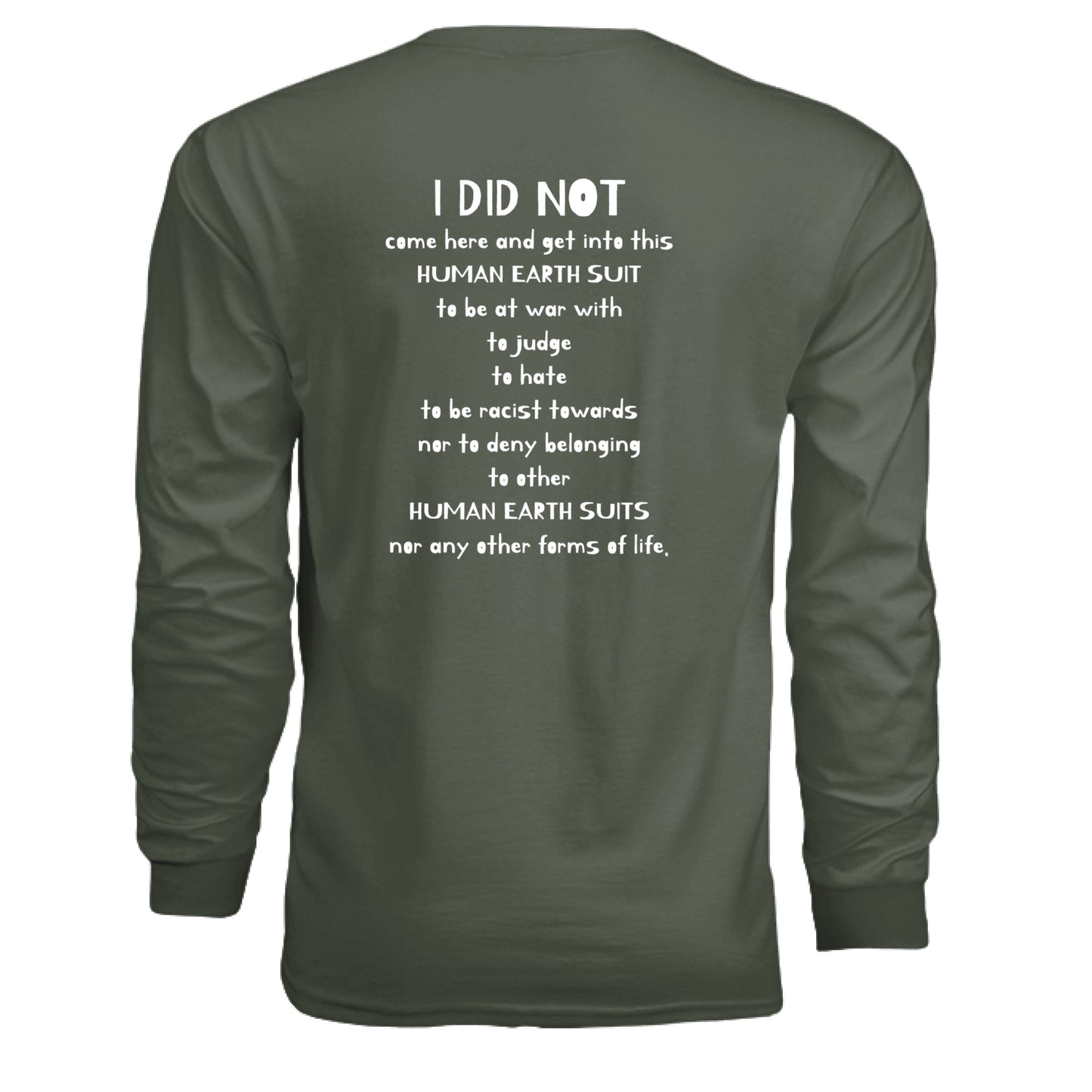 MILITARY GREEN - BACK