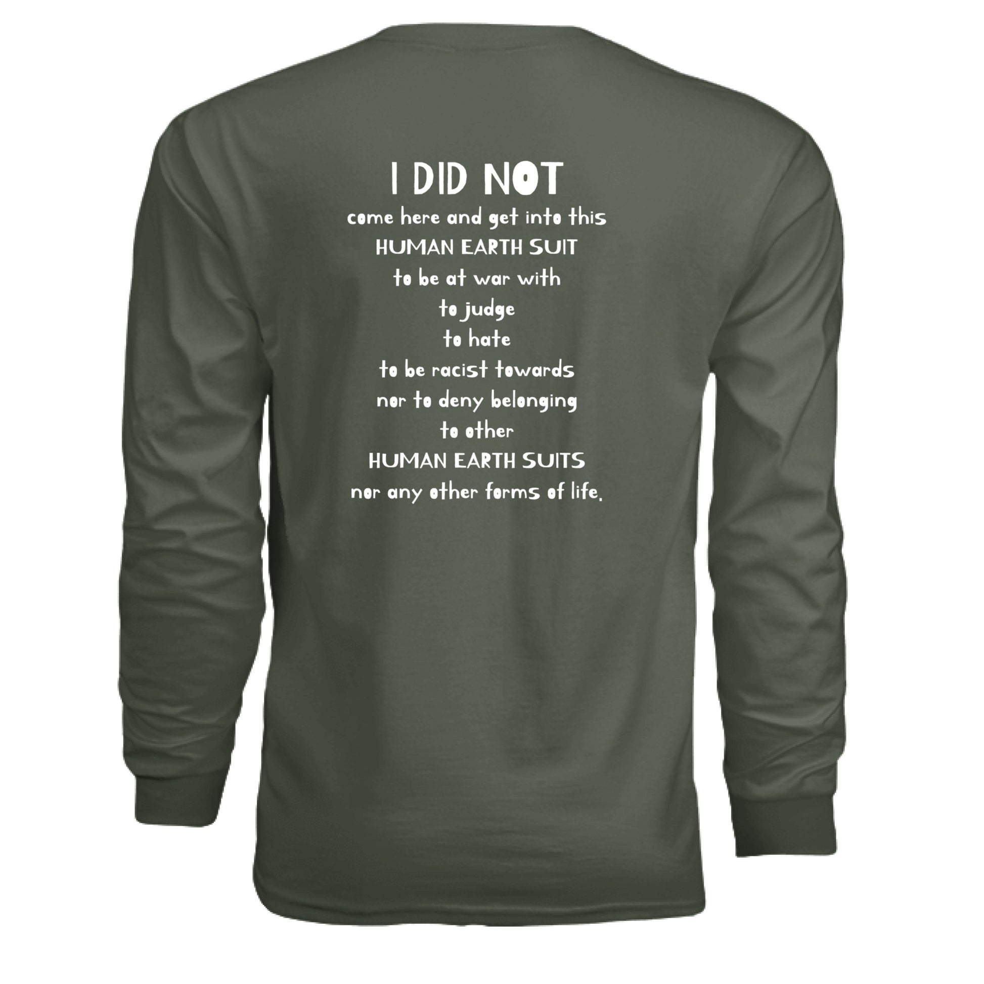 MILITARY GREEN - BACK