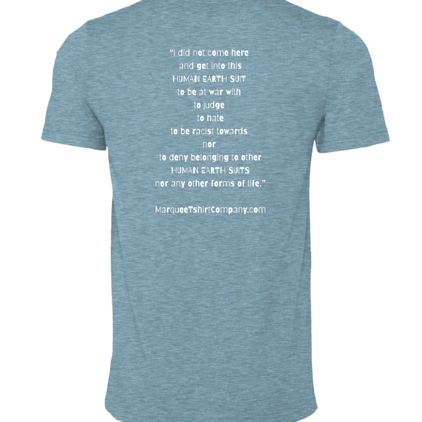 Heather Baby Blue - BACK