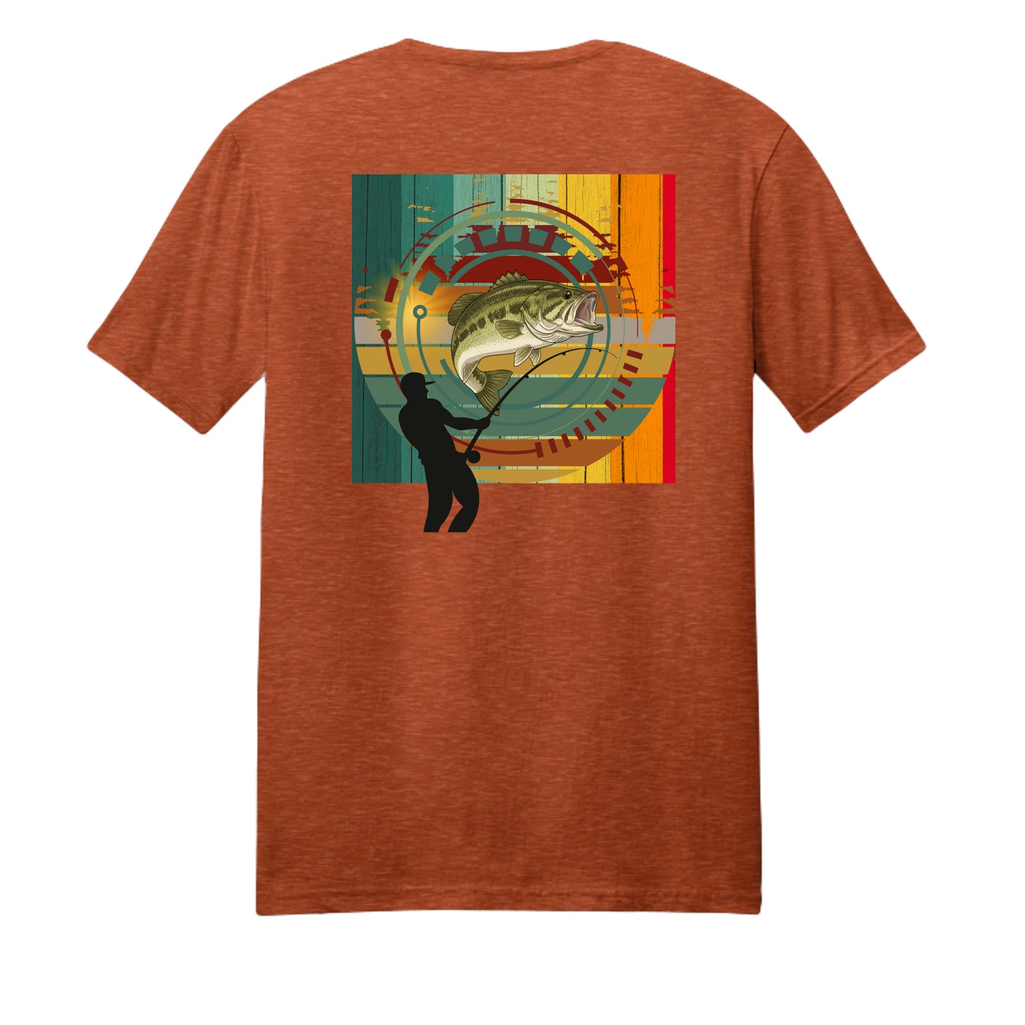 Deep Orange Heather - DM108 - BACK