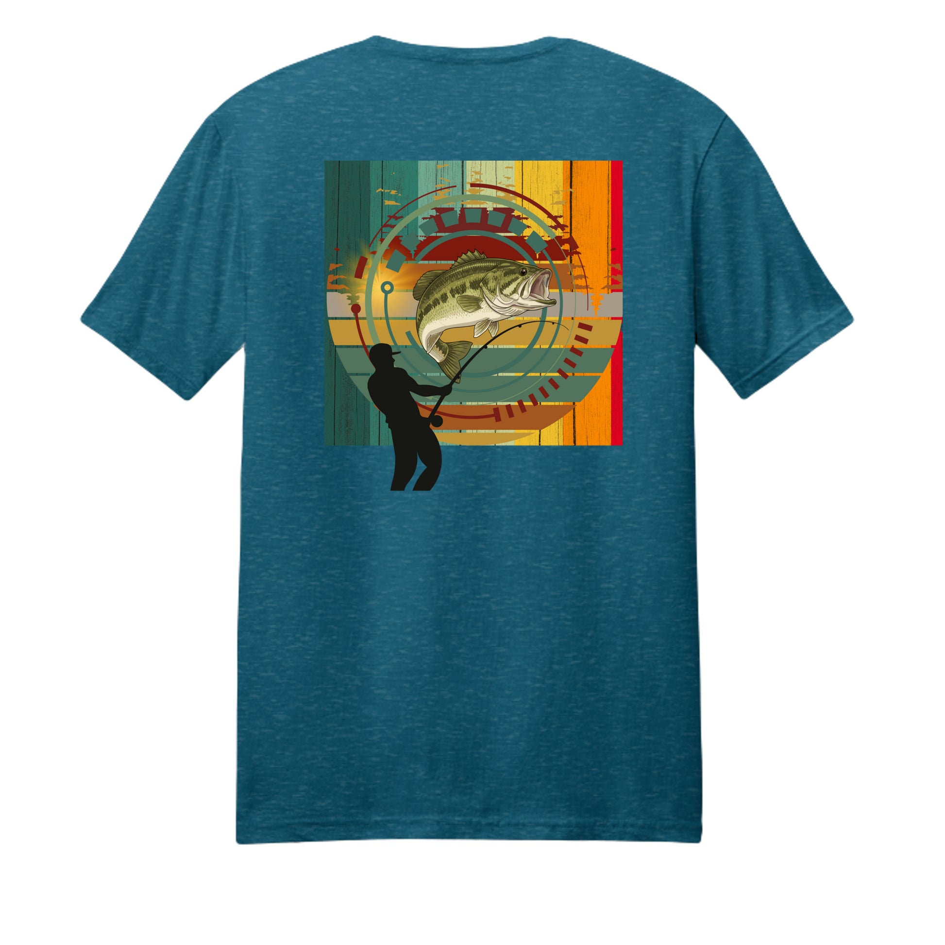 Deep Turquoise Fleck - DM108 - BACK