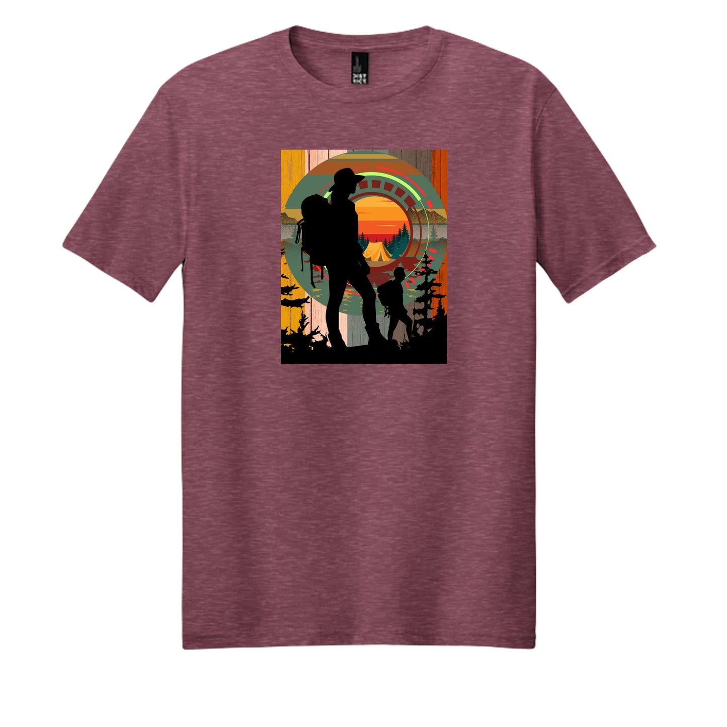 Heathered Cardinal - DM108 - FRONT