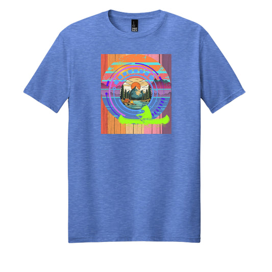 Heathered Royal - DM108 - FRONT