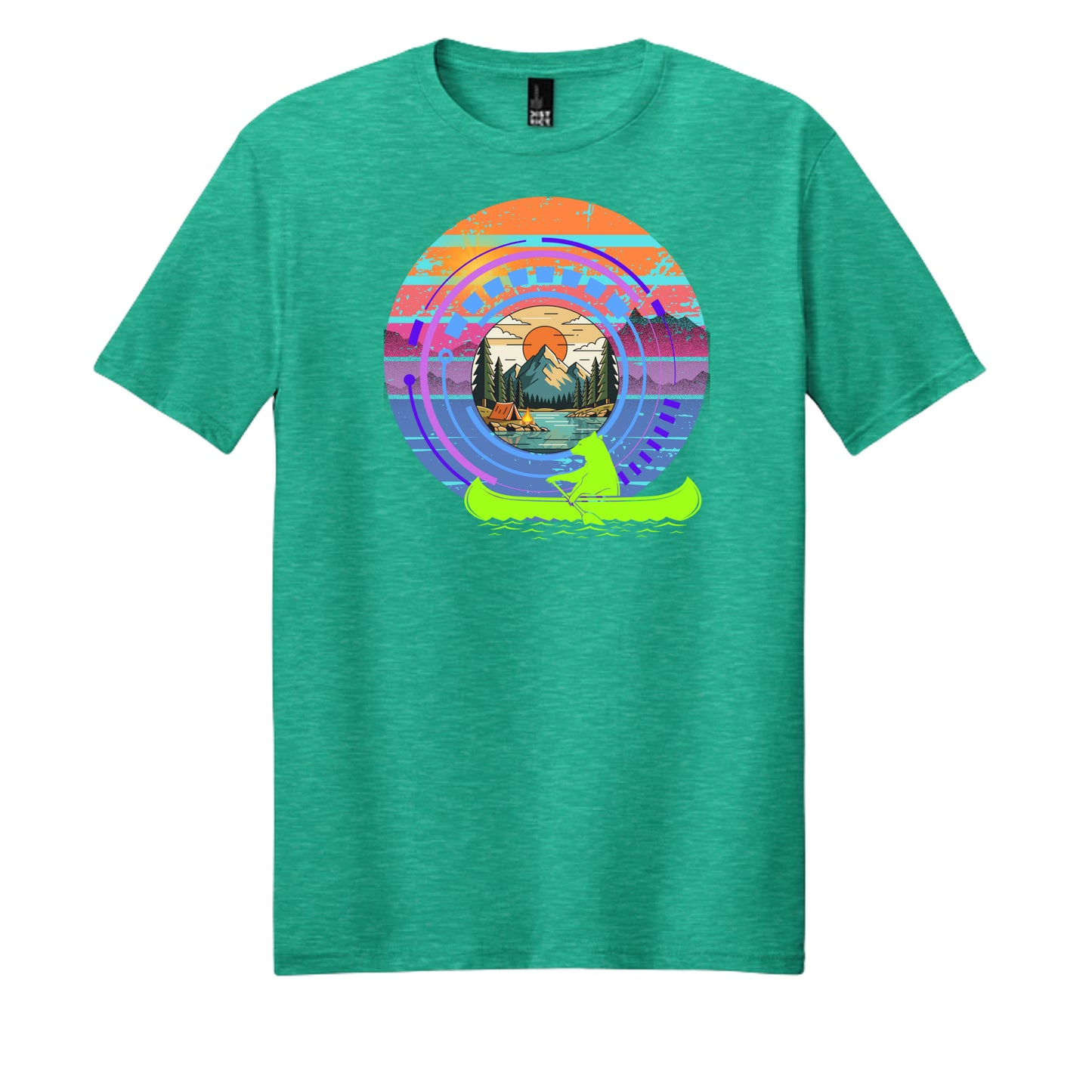 Aqua Heather - DM108 - FRONT