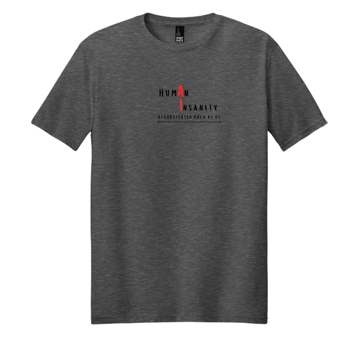 Heathered Charcoal - DM108 - FRONT