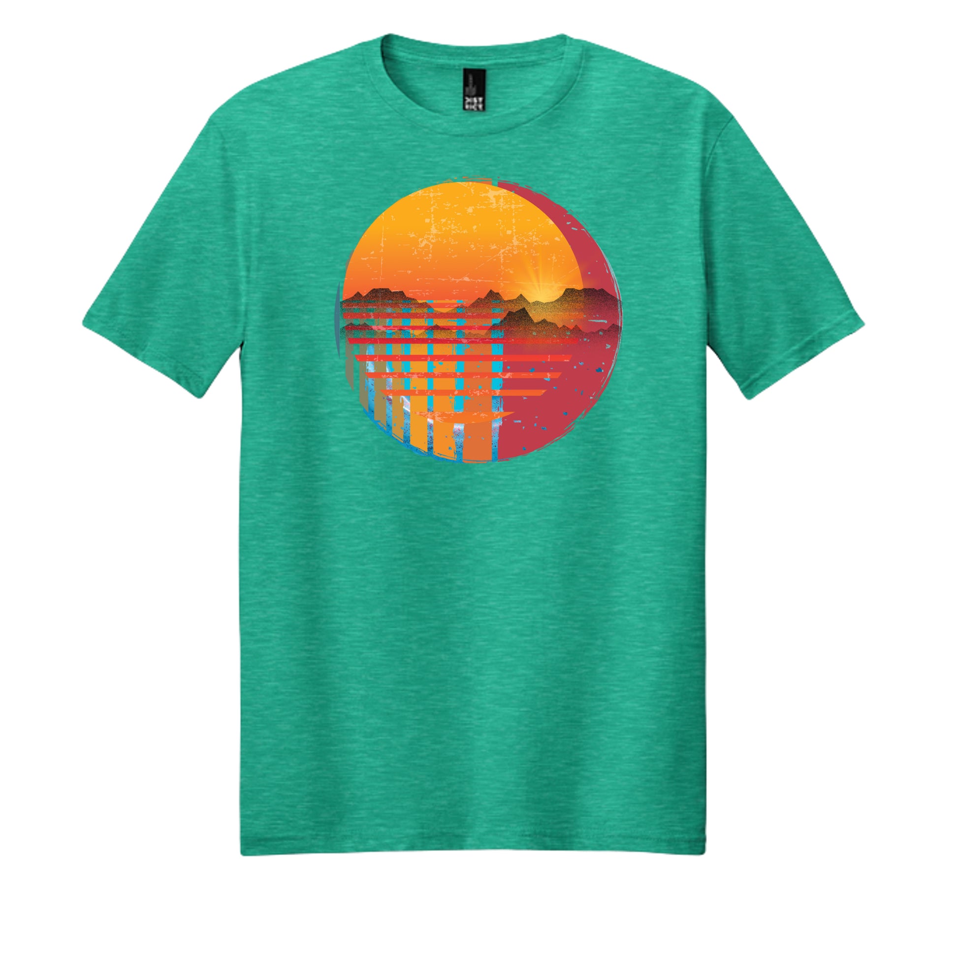 Aqua Heather - DM108 - FRONT