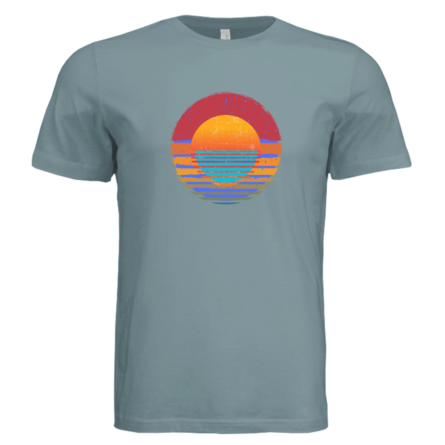 Blue Storm Triblend - 3413C - FRONT