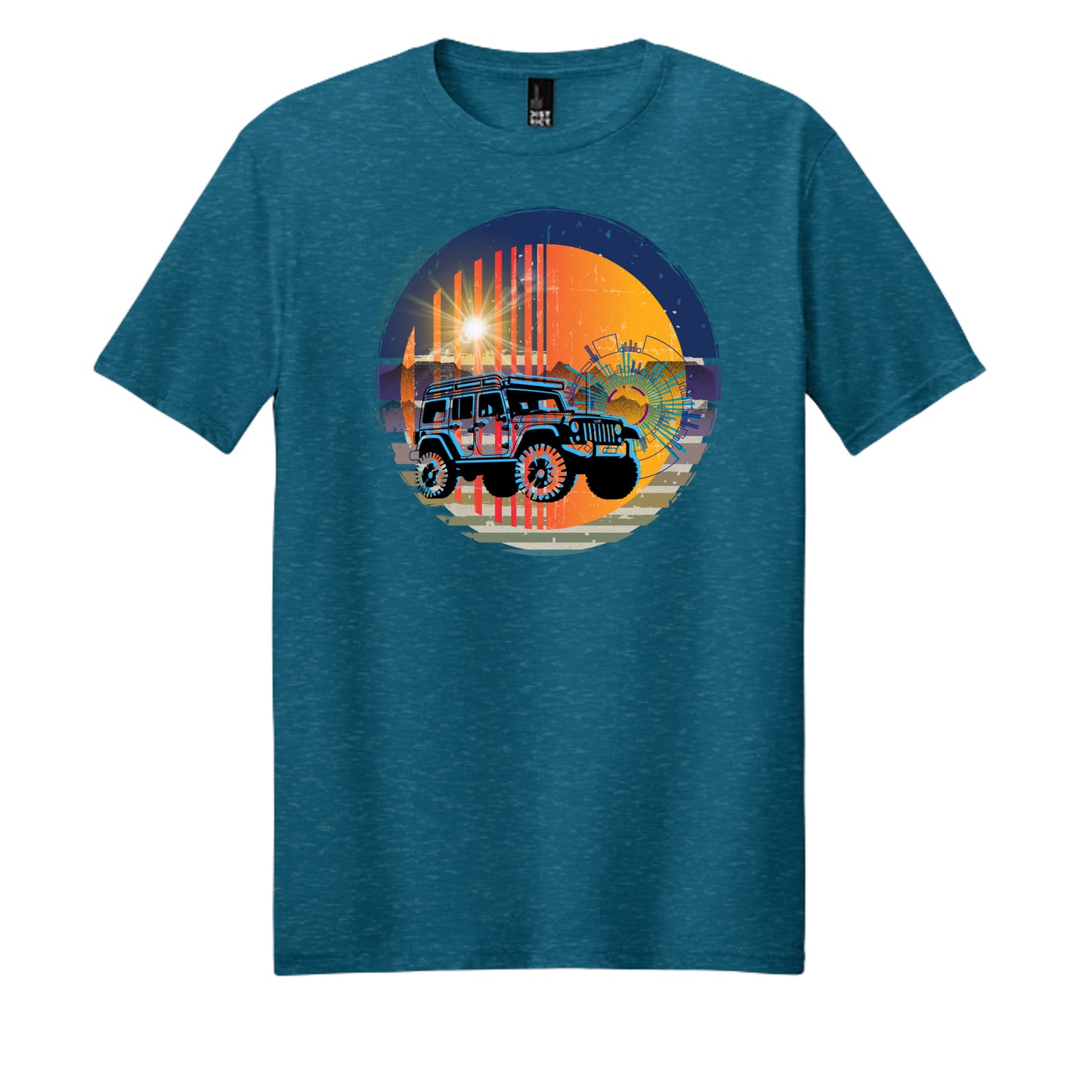 Deep Turquoise Fleck - DM108 - FRONT