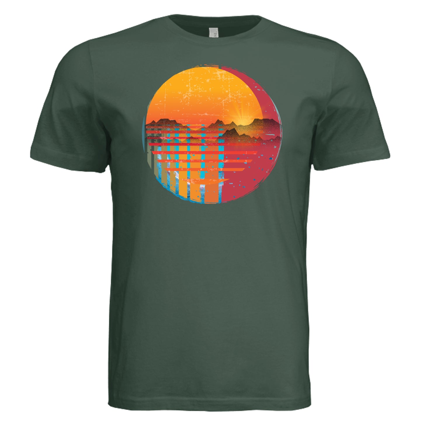 Solid Forest Triblend - 3413C - FRONT