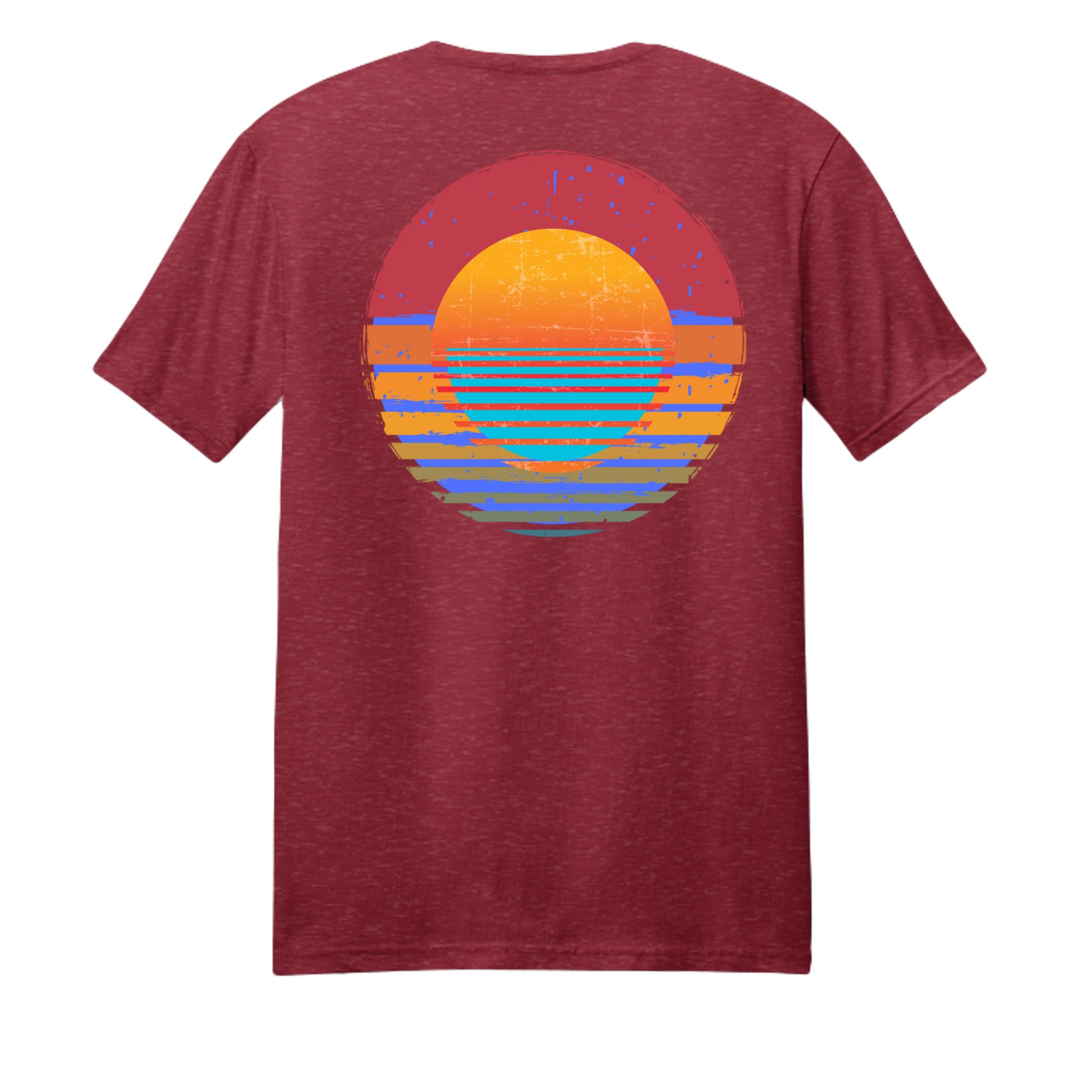 Red Fleck - DM108 - BACK