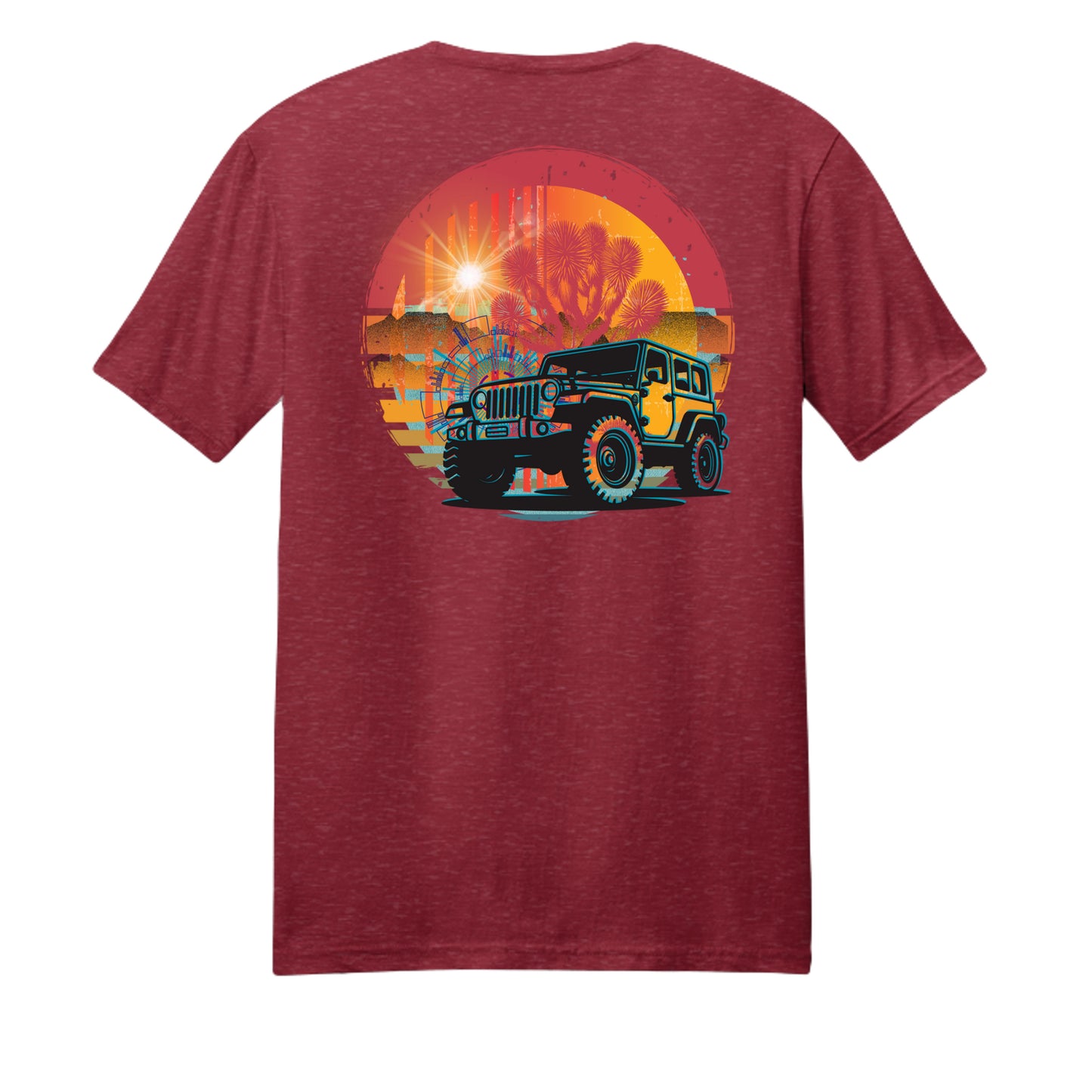 Red Fleck - DM108 - BACK