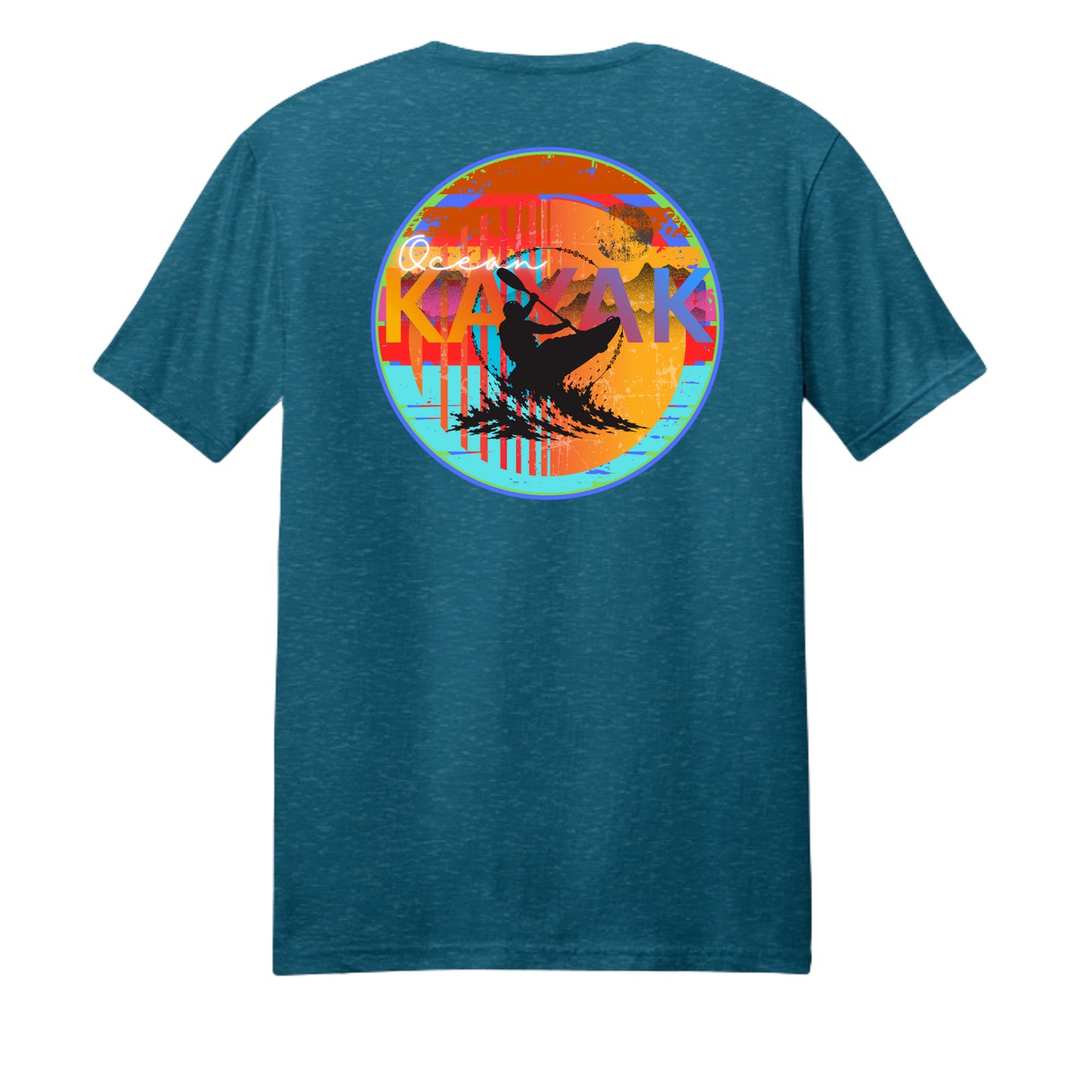 Deep Turquoise Fleck - DM108 - BACK