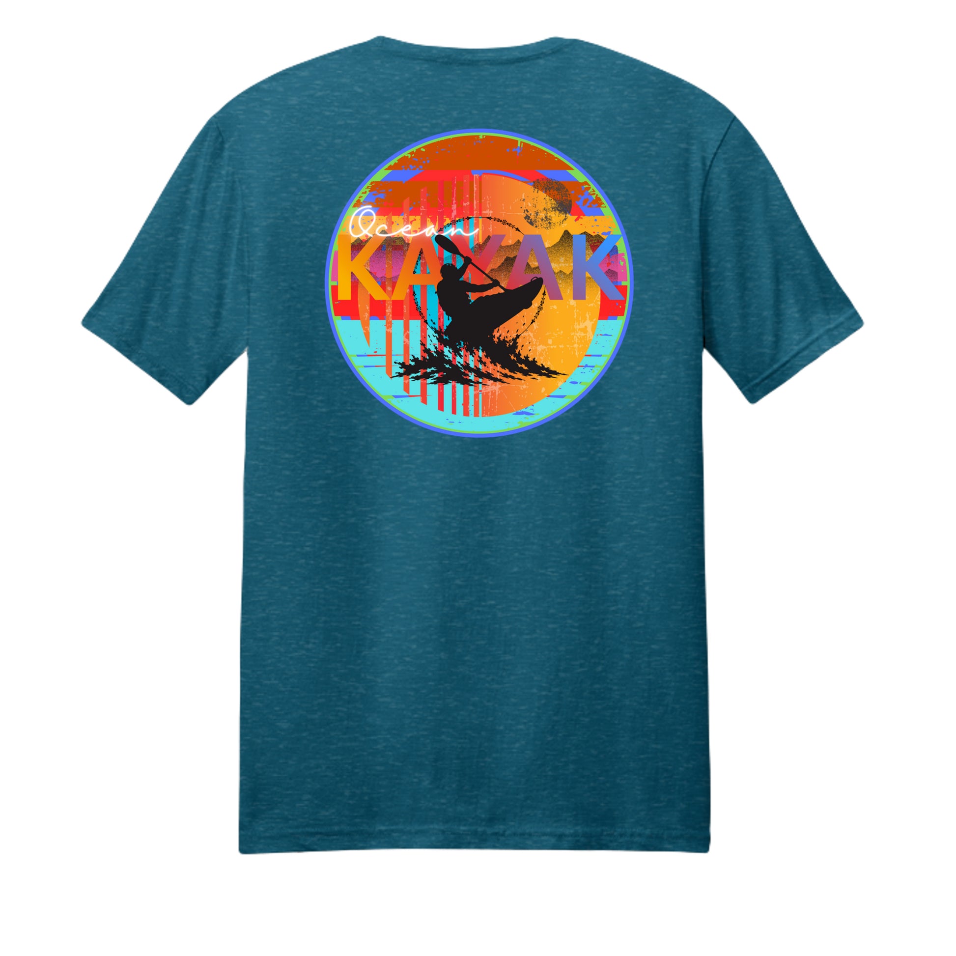 Deep Turquoise Fleck - DM108 - BACK
