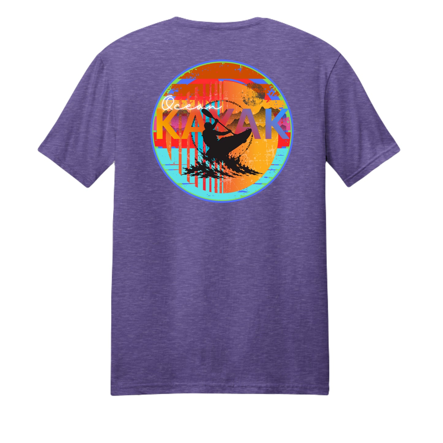 Electric Purple Heather - DM108 - BACK