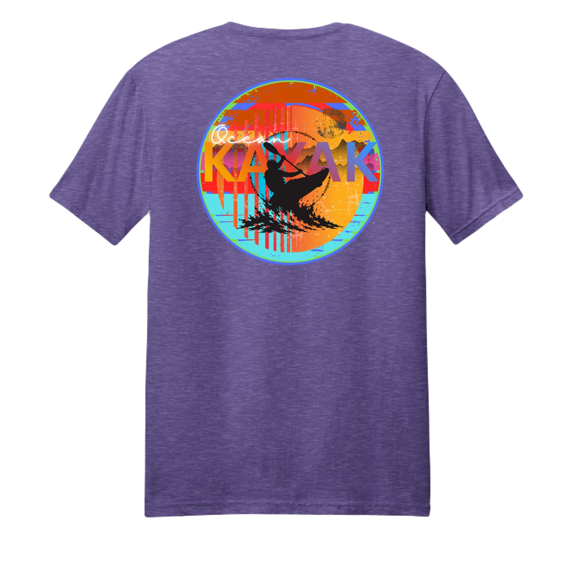 Electric Purple Heather - DM108 - BACK