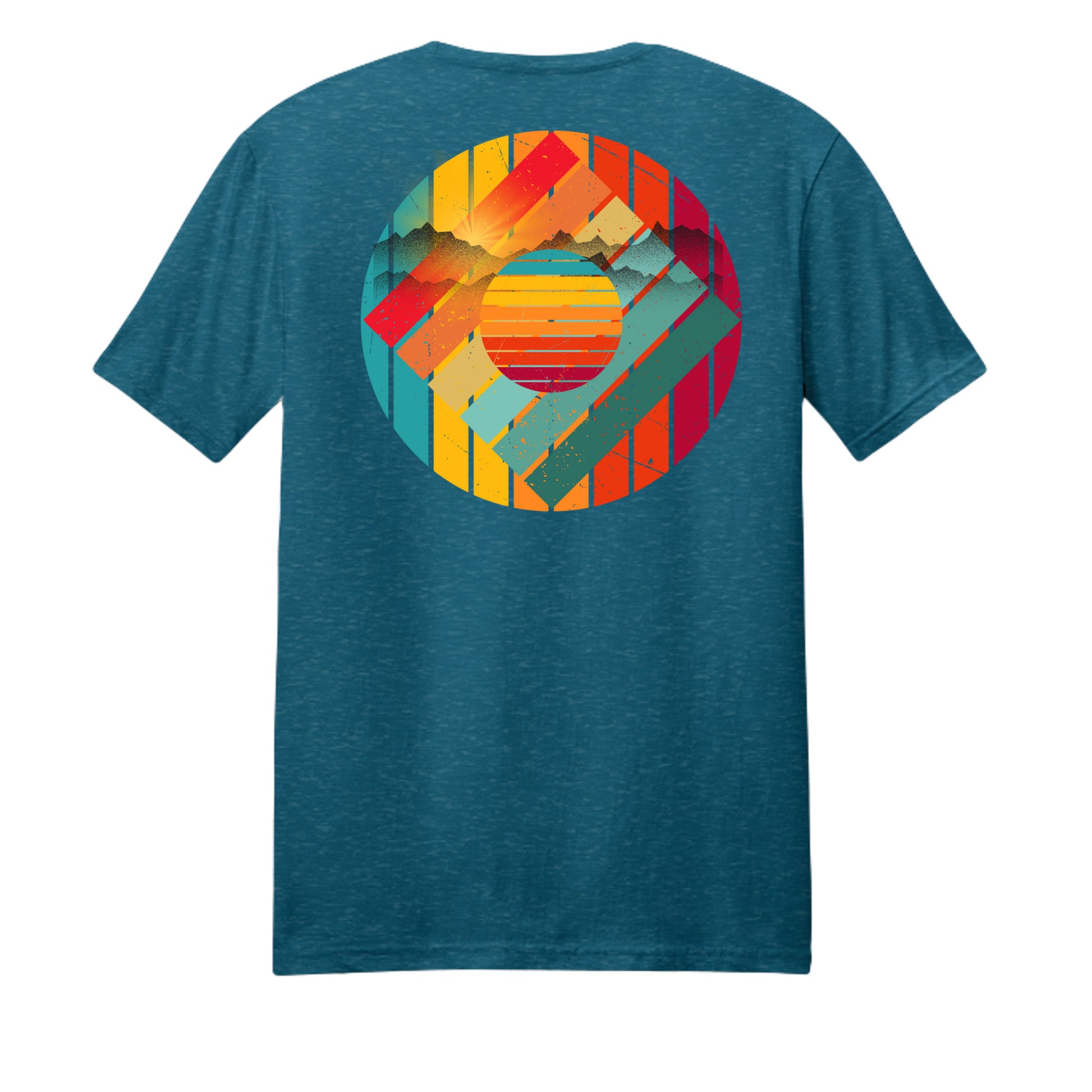 Deep Turquoise Fleck - DM108 - BACK