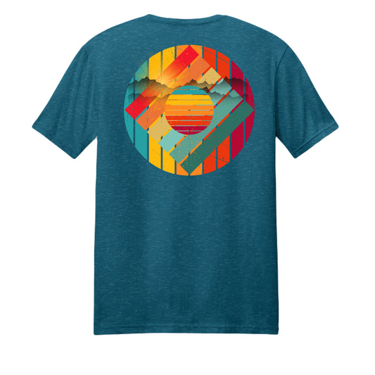 Deep Turquoise Fleck - DM108 - BACK