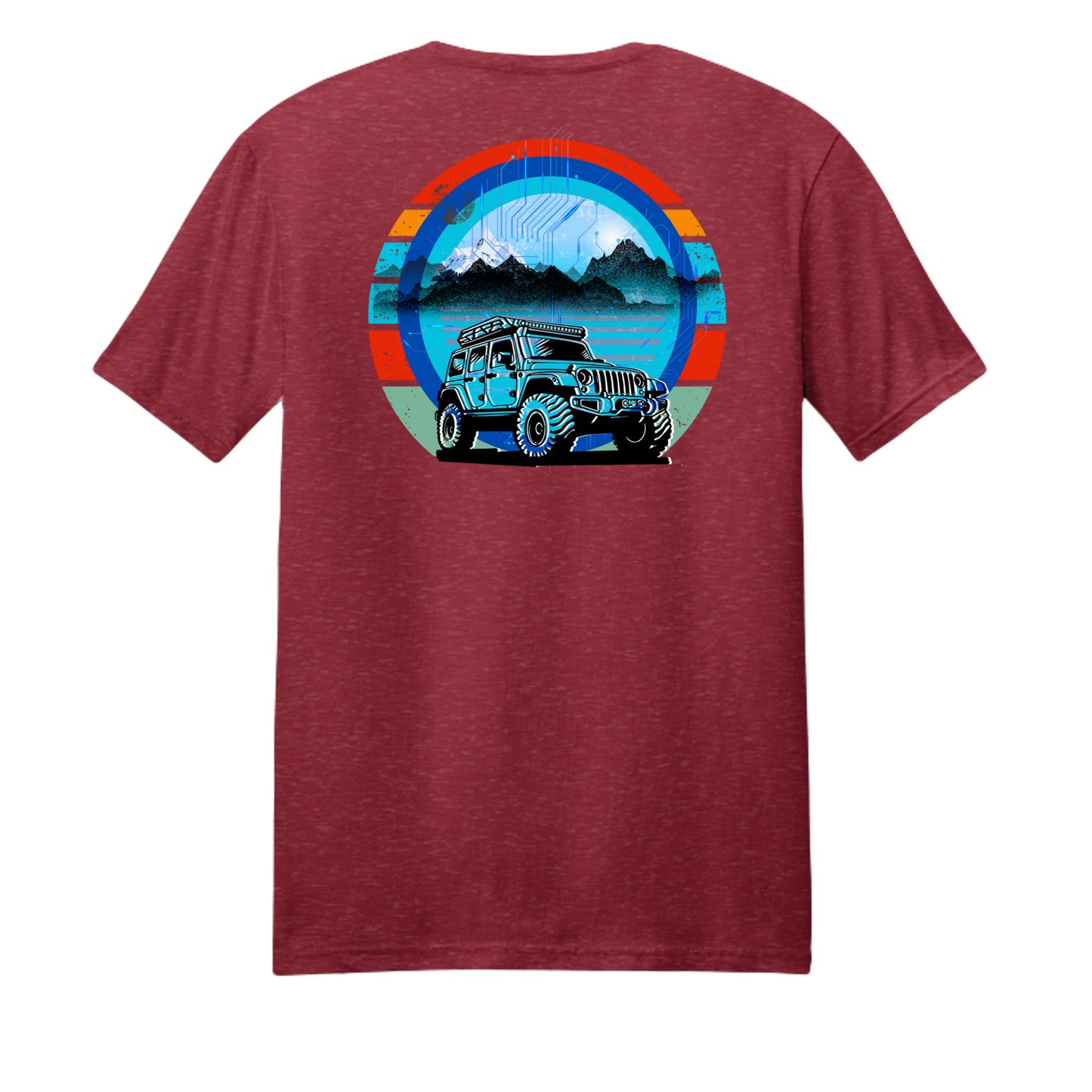 Red Fleck - DM108 - BACK