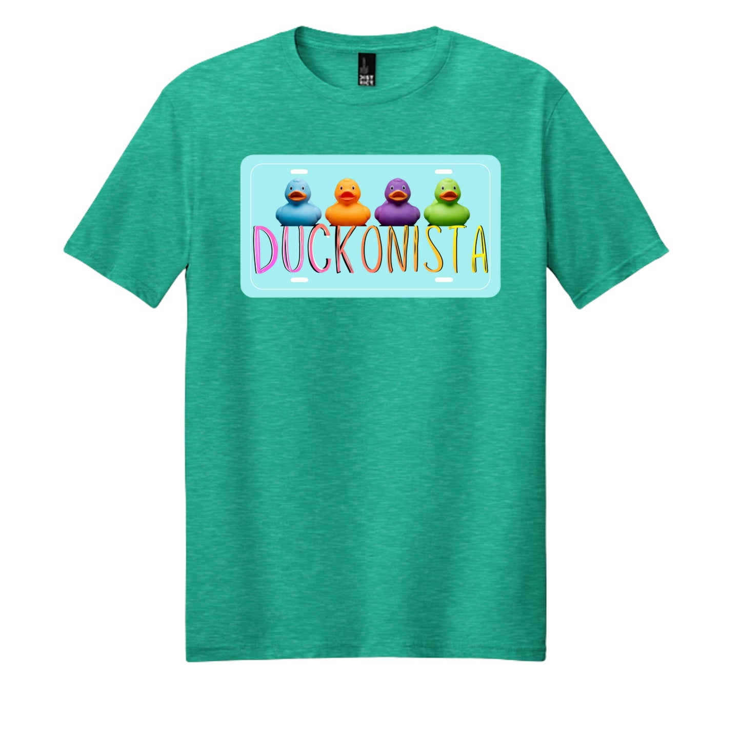 Aqua Heather - DM108 - FRONT