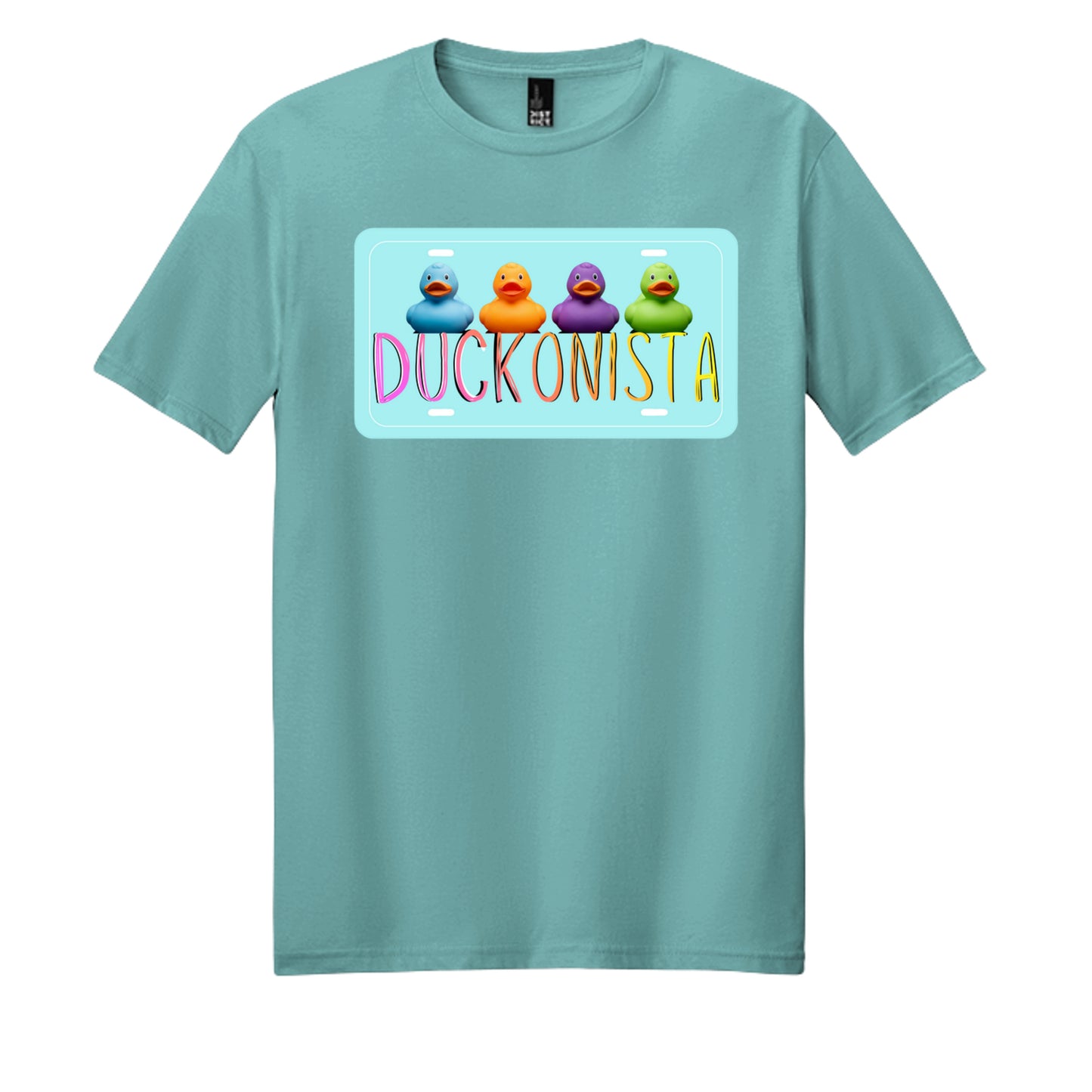 Heathered Eucalyptus Blue - DM108 - FRONT