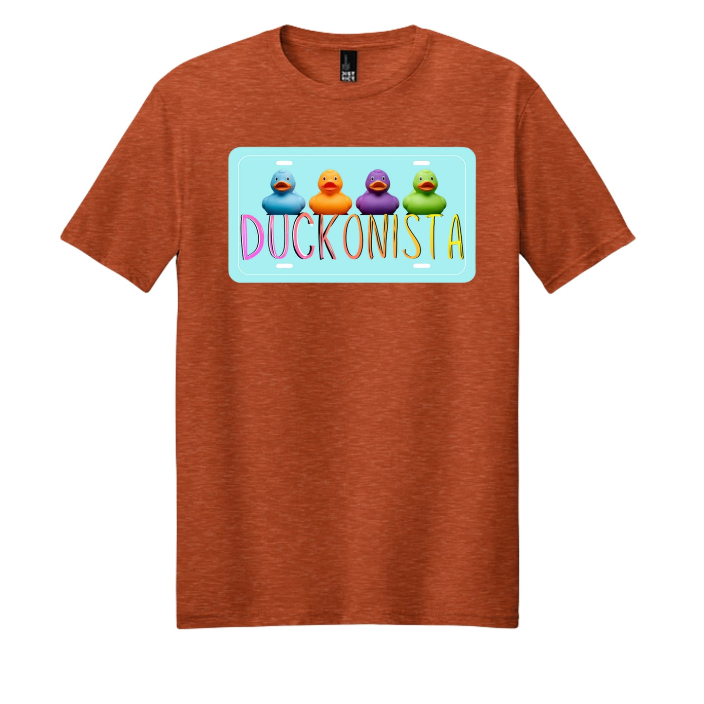 Deep Orange Heather - DM108 - FRONT