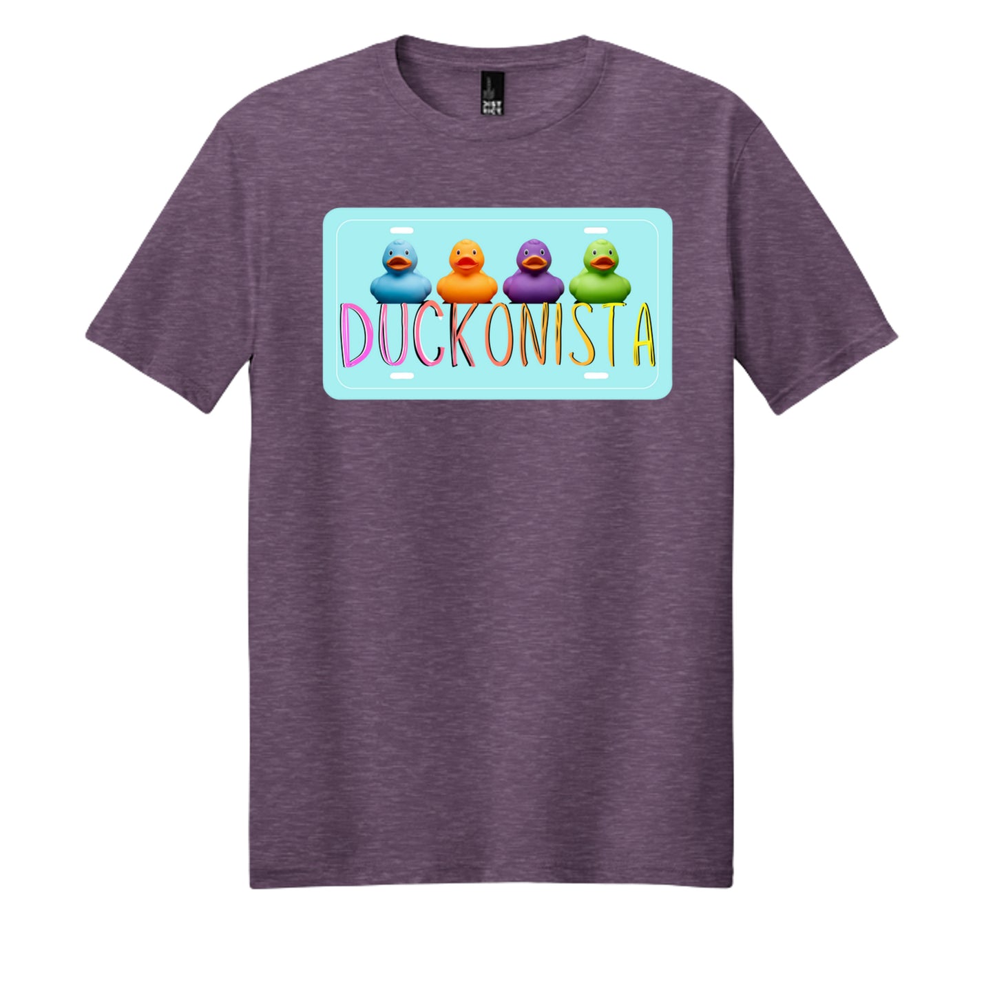 Heathered Eggplant - DM108 - FRONT