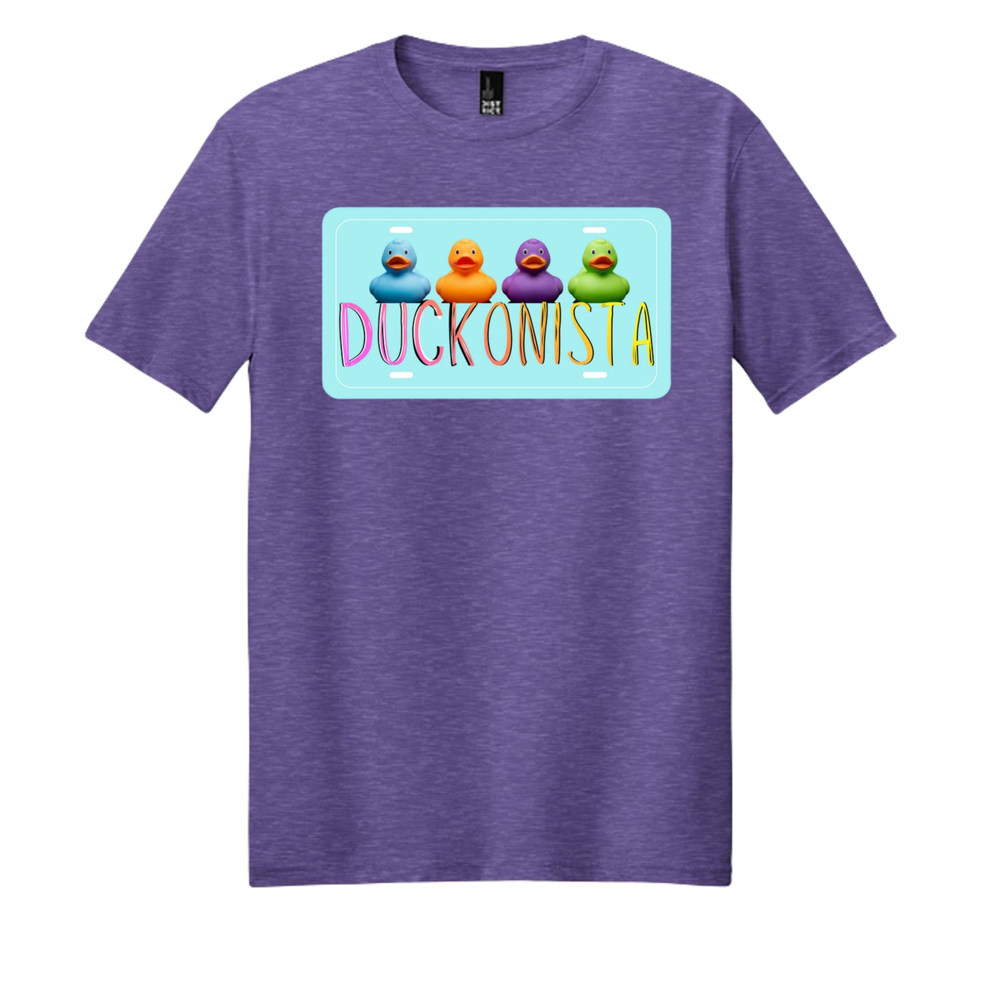 Electric Purple Heather - DM108 - FRONT