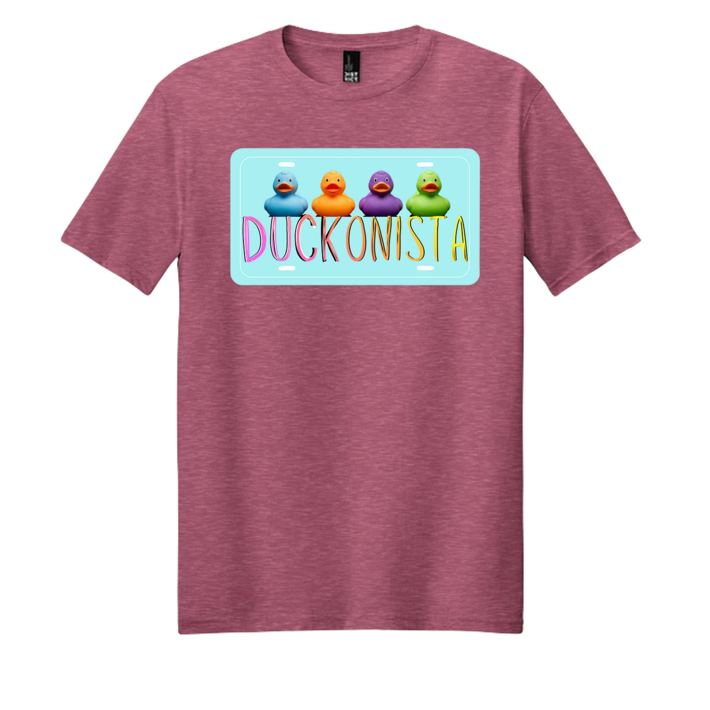 Awareness Pink Heather - DM108 - FRONT