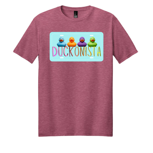Awareness Pink Heather - DM108 - FRONT