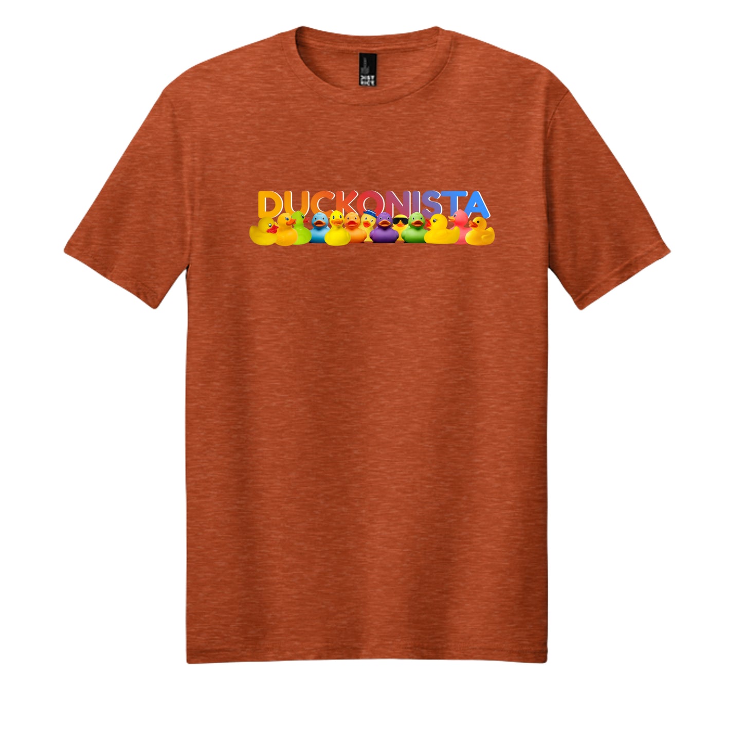 Deep Orange Heather - DM108 - FRONT