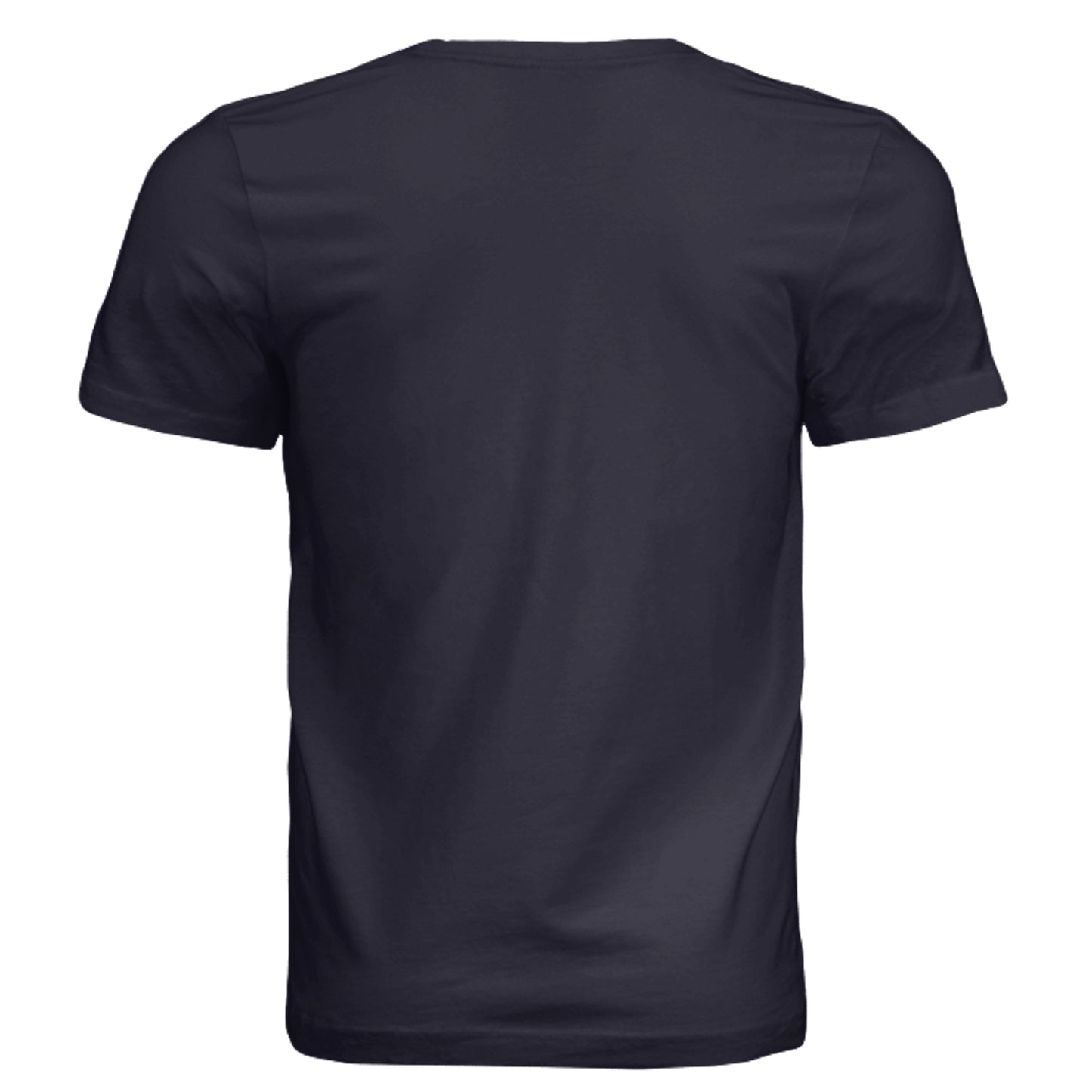 Solid Navy Triblend - 3413C - BACK