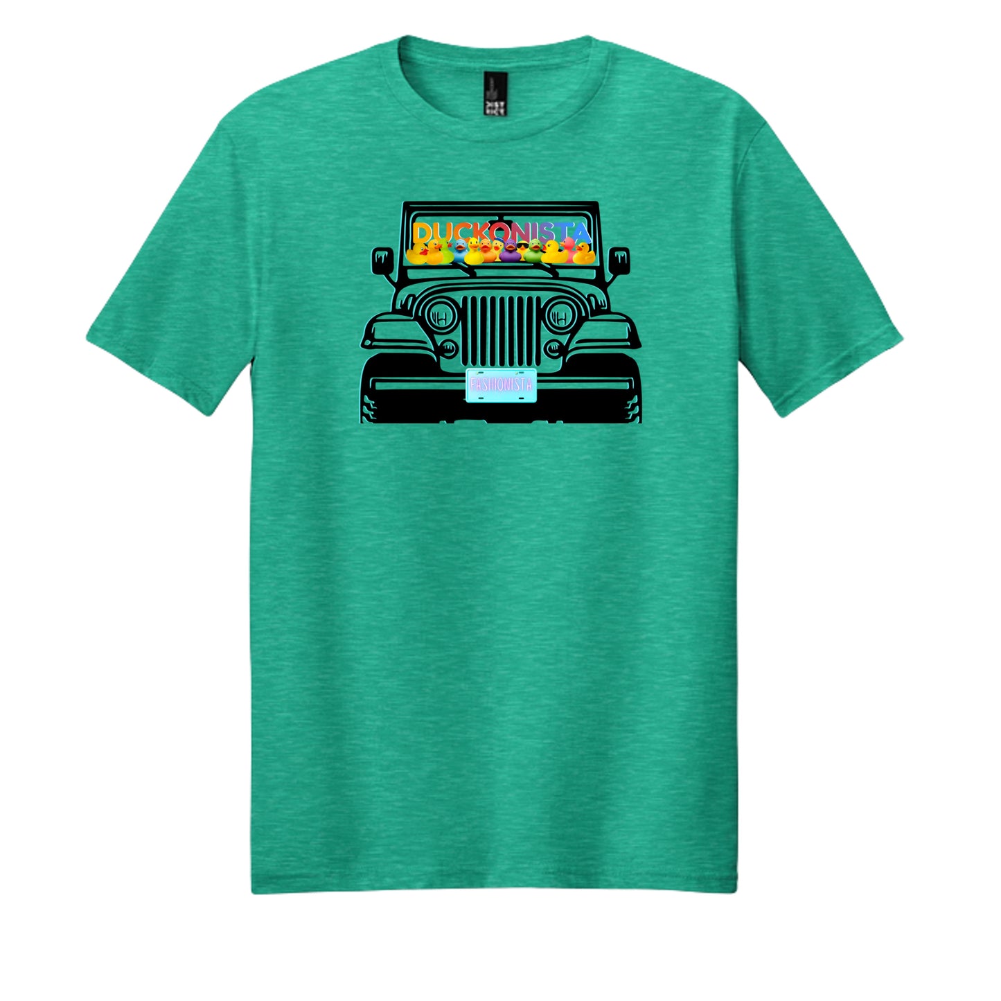 Aqua Heather - DM108 - FRONT