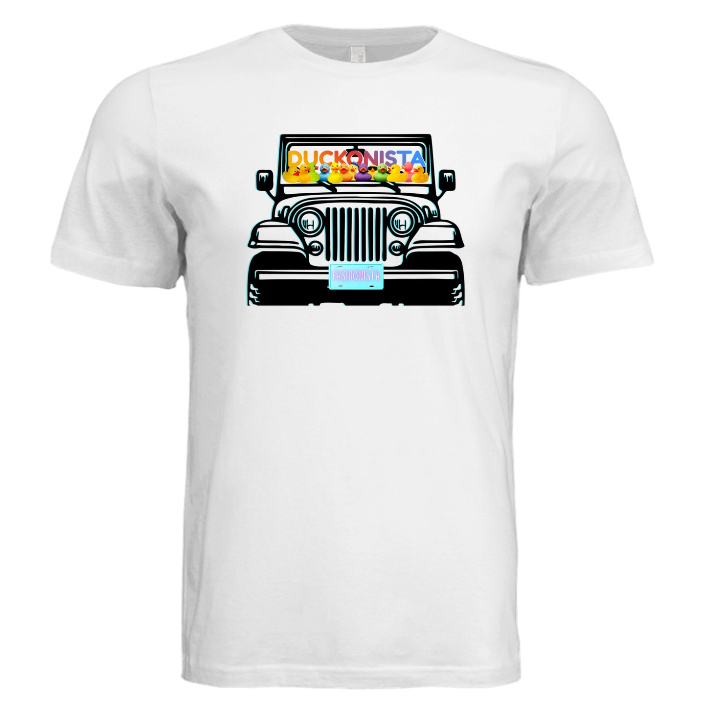 Solid White Triblend - 3413C - FRONT