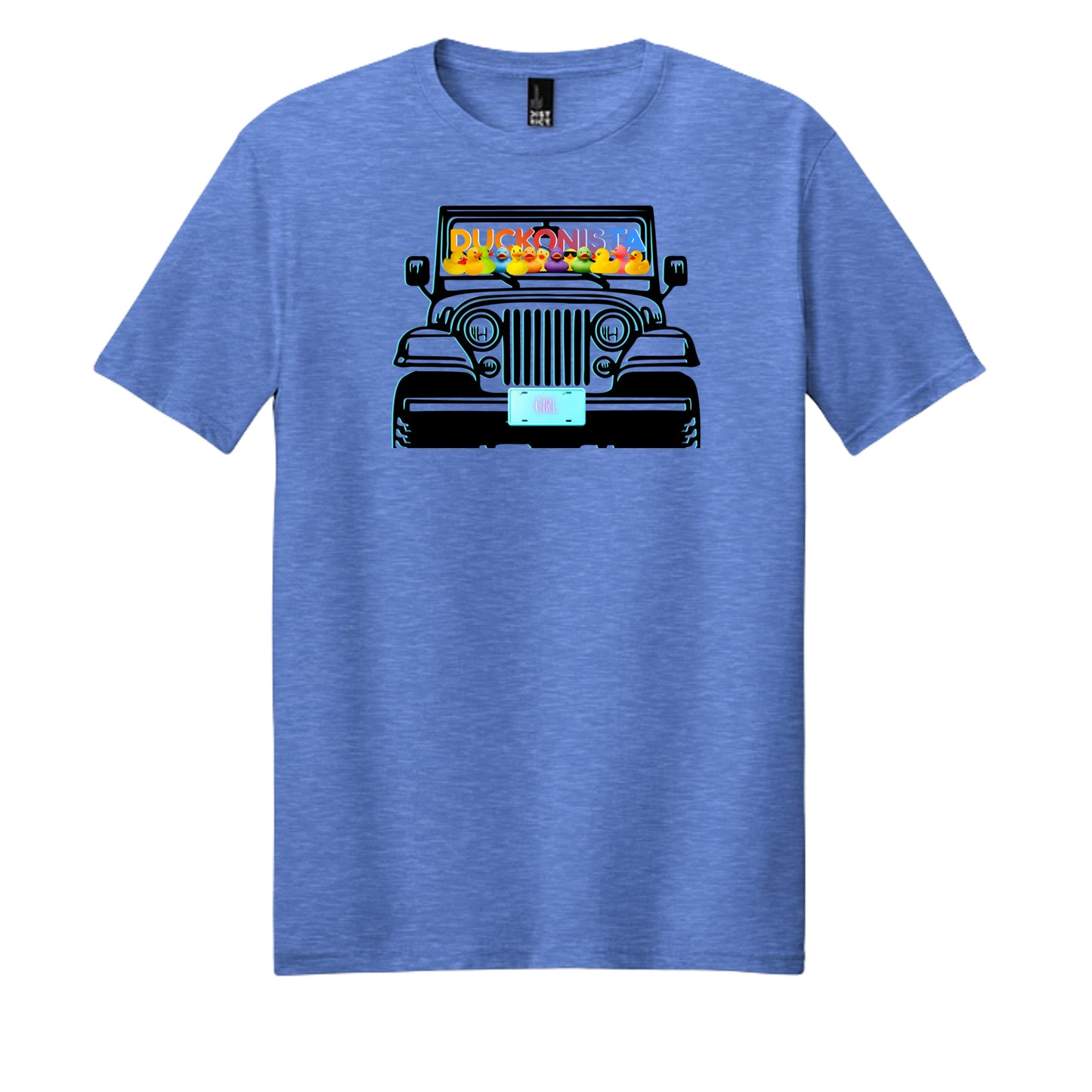 Heathered Royal - DM108 - FRONT