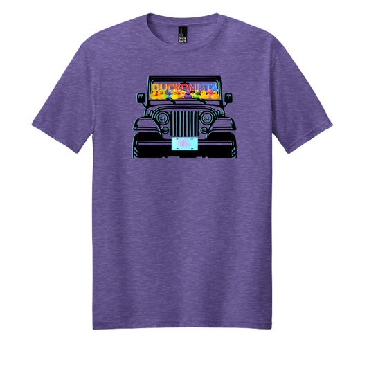Electric Purple Heather - DM108 - FRONT