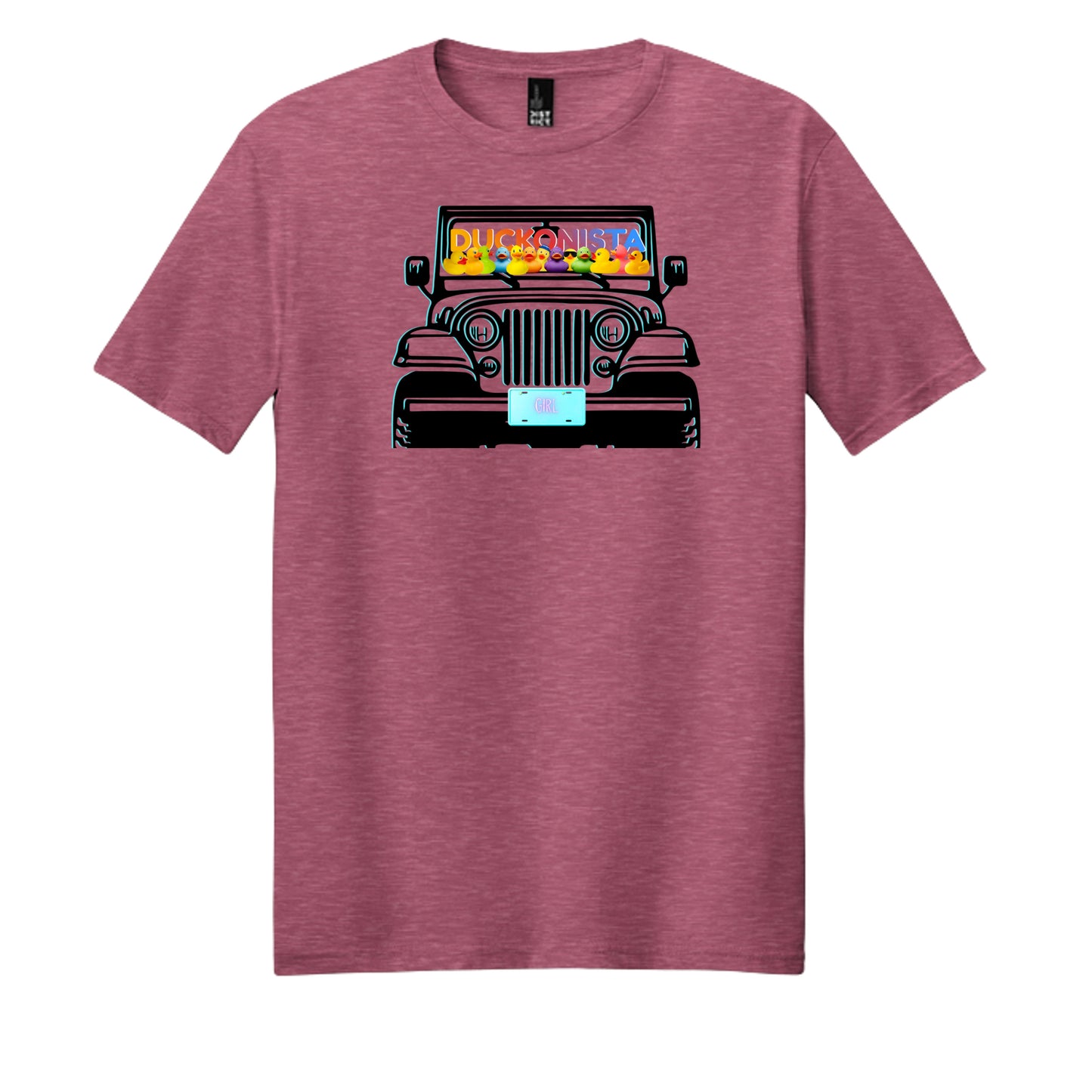 Awareness Pink Heather - DM108 - FRONT